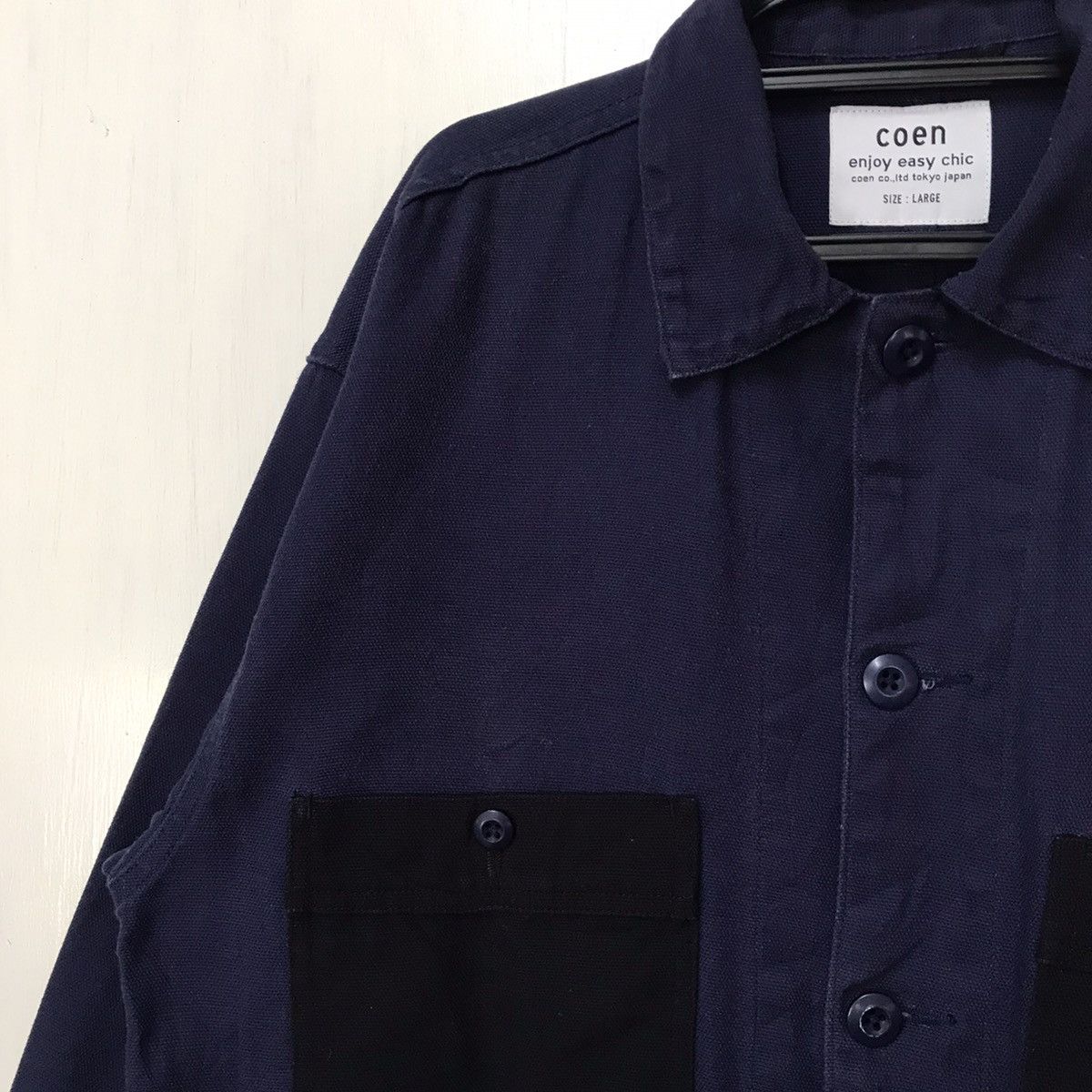 Japanese Brand Coen Button Jacket Size US L / EU 52-54 / 3 - 6 Thumbnail