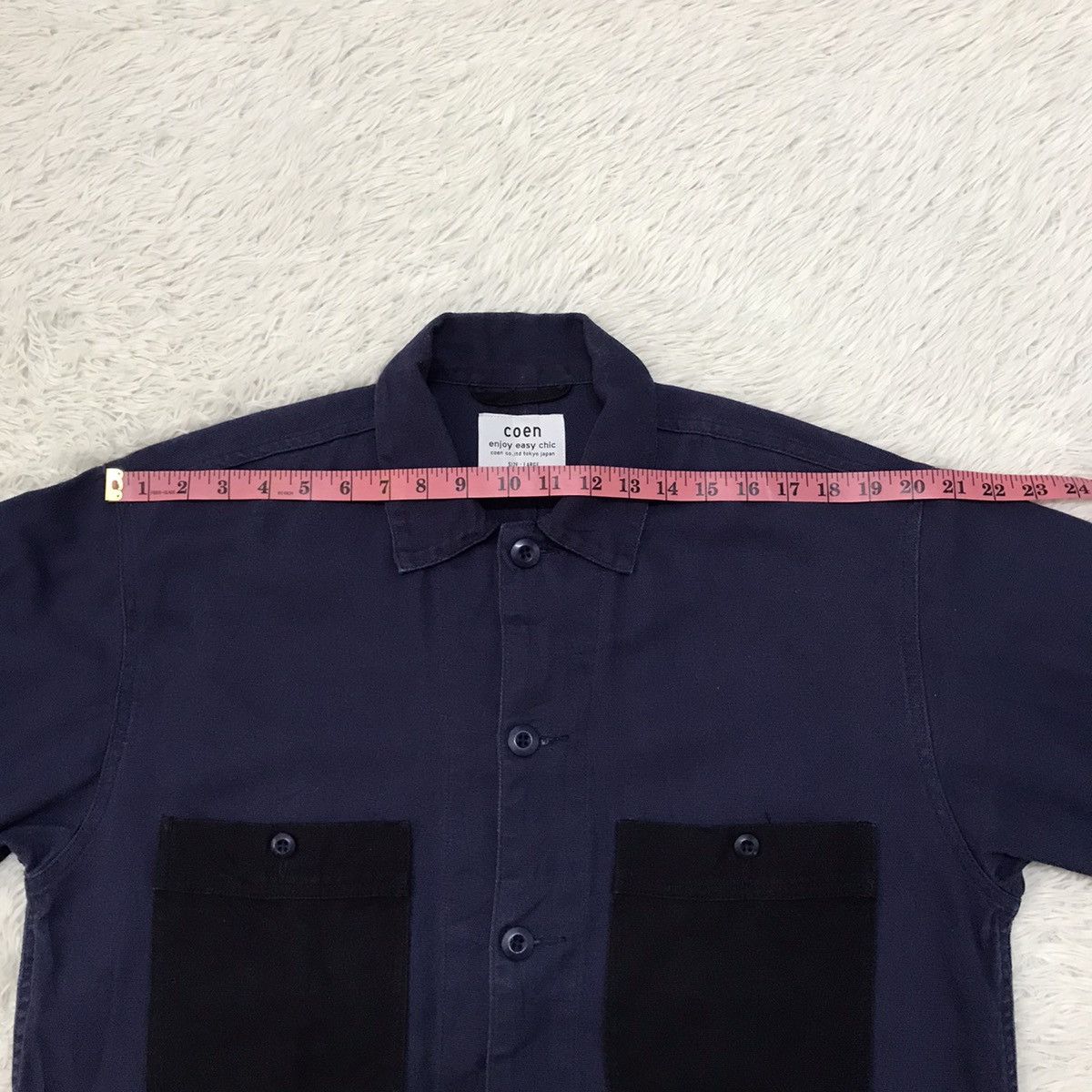 Japanese Brand Coen Button Jacket Size US L / EU 52-54 / 3 - 15 Thumbnail