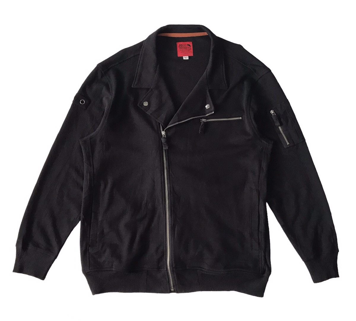Japanese Brand Red Berets Double Colar Style Jacket Military Concept Wear Size US XL / EU 56 / 4 - 1 Thumbnail