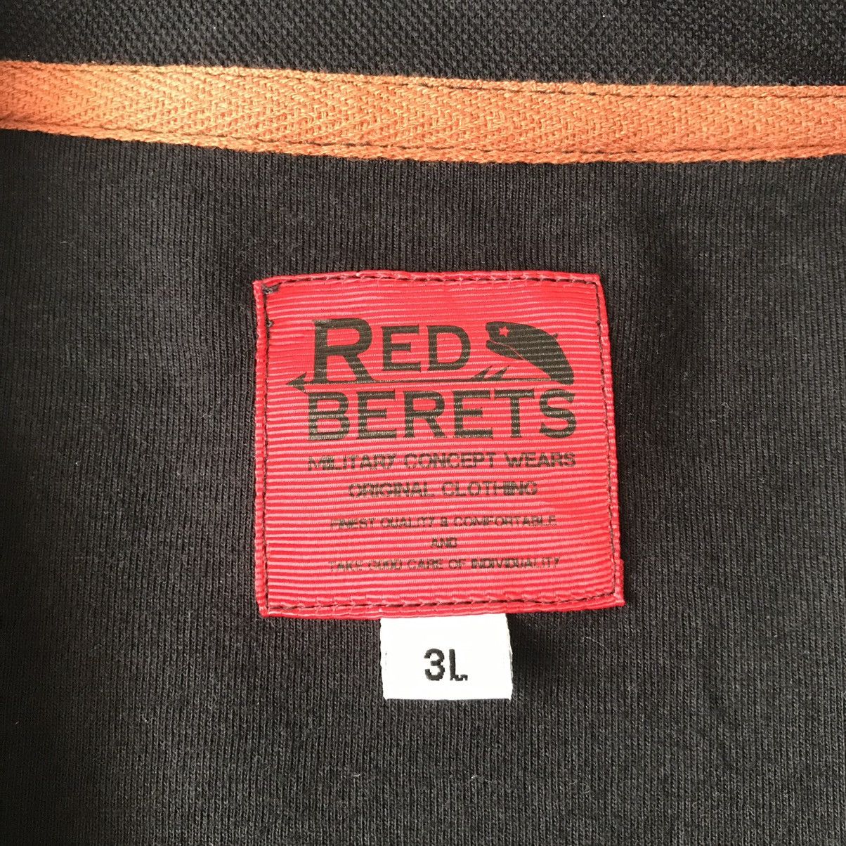 Japanese Brand Red Berets Double Colar Style Jacket Military Concept Wear Size US XL / EU 56 / 4 - 16 Thumbnail