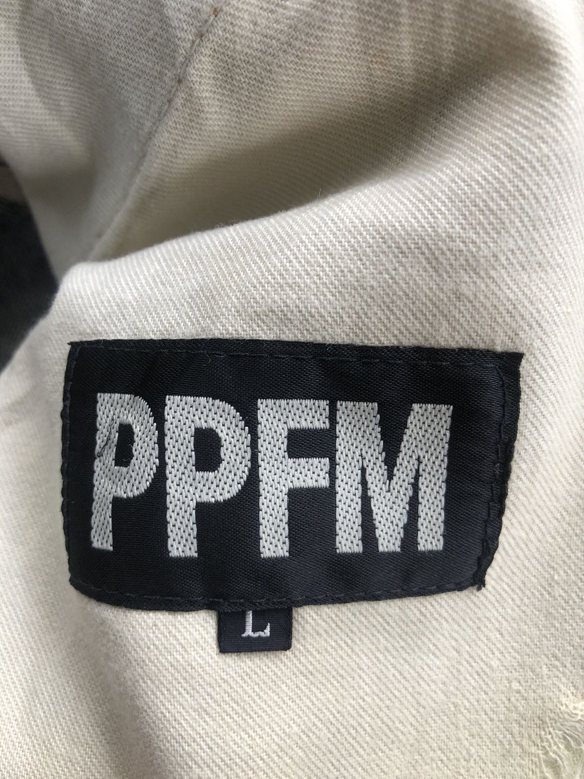 PPFM PPFM Selvedge Denim Distressed Jeans Size US 31 - 14 Thumbnail