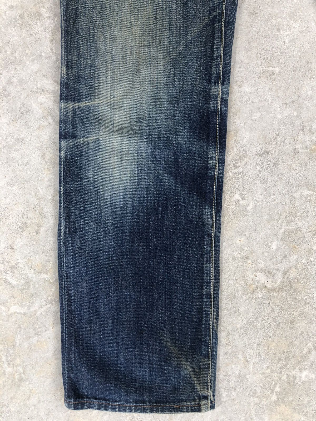 PPFM PPFM Selvedge Denim Distressed Jeans Size US 31 - 6 Thumbnail