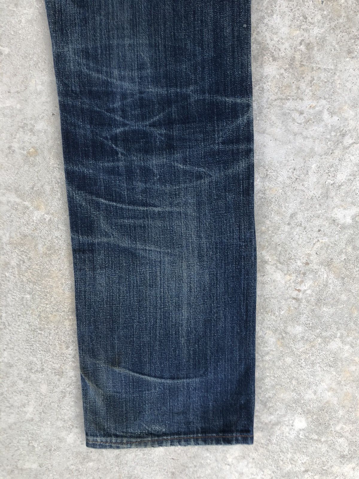 PPFM PPFM Selvedge Denim Distressed Jeans Size US 31 - 12 Thumbnail