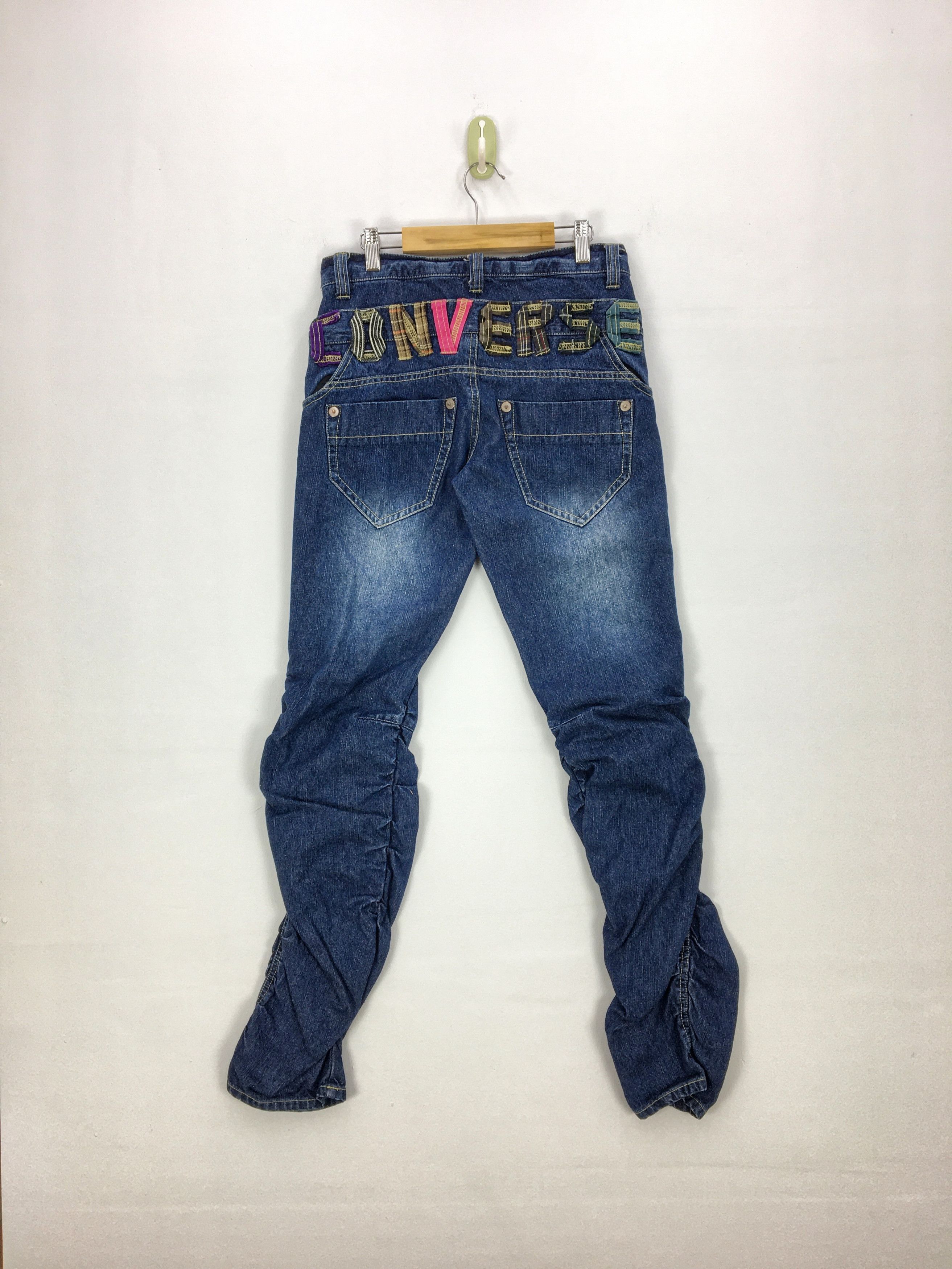 Converse Converse Jeans Double Waist Bondage Shaggy Pants Size 28" / US 6 / IT 42 - 1 Thumbnail
