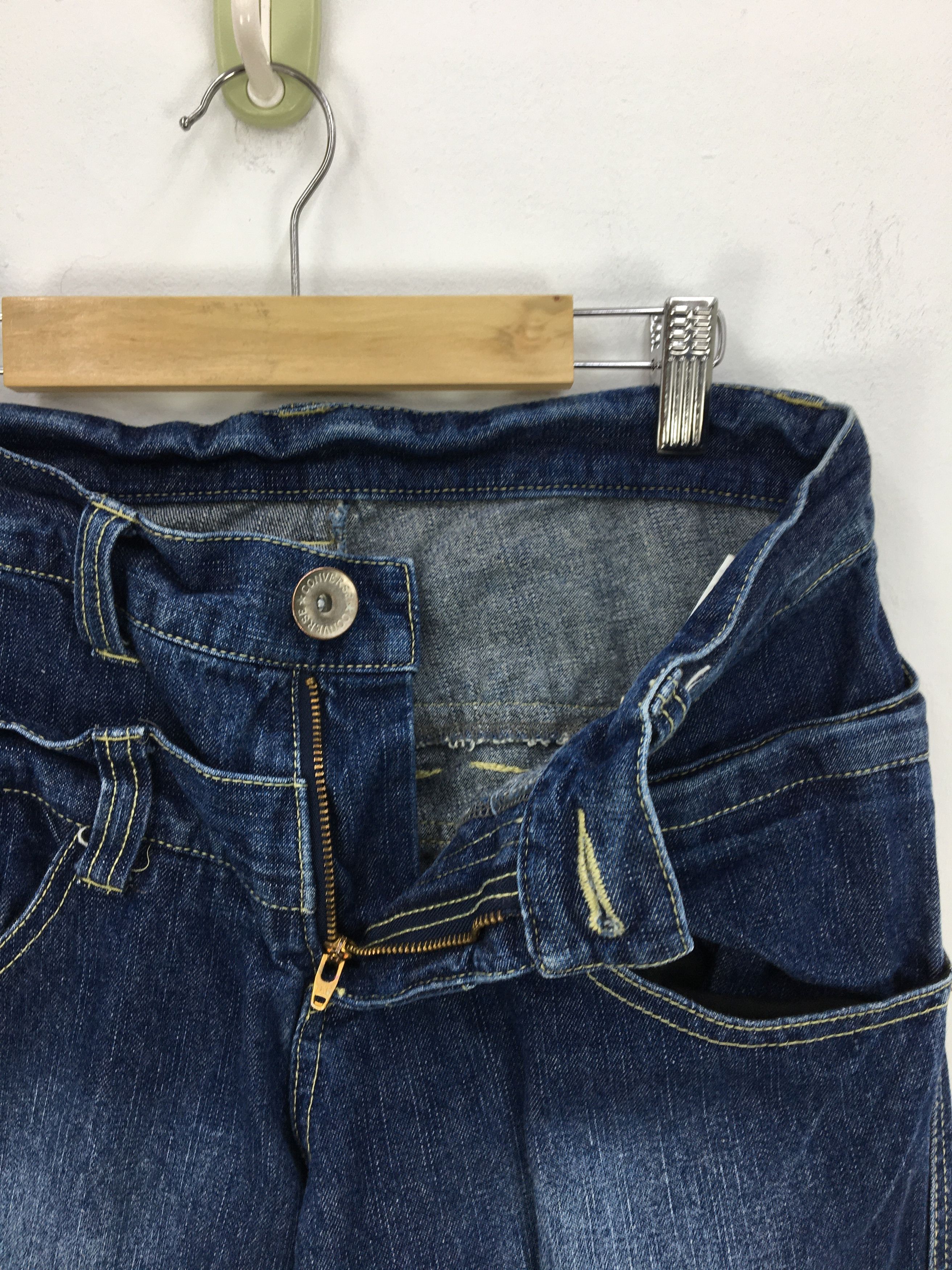 Converse Converse Jeans Double Waist Bondage Shaggy Pants Size 28" / US 6 / IT 42 - 7 Thumbnail