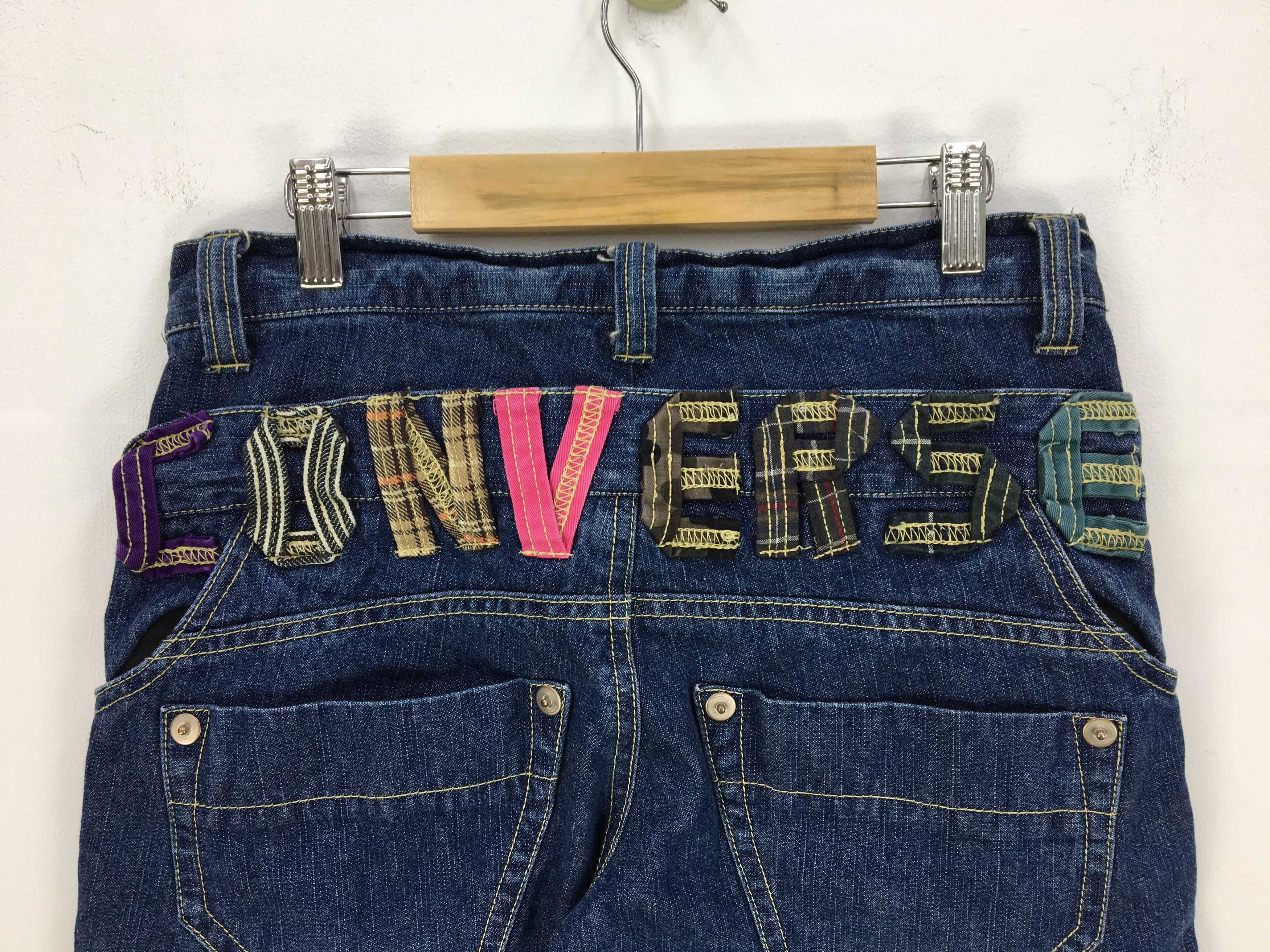 Converse Converse Jeans Double Waist Bondage Shaggy Pants Size 28" / US 6 / IT 42 - 4 Thumbnail