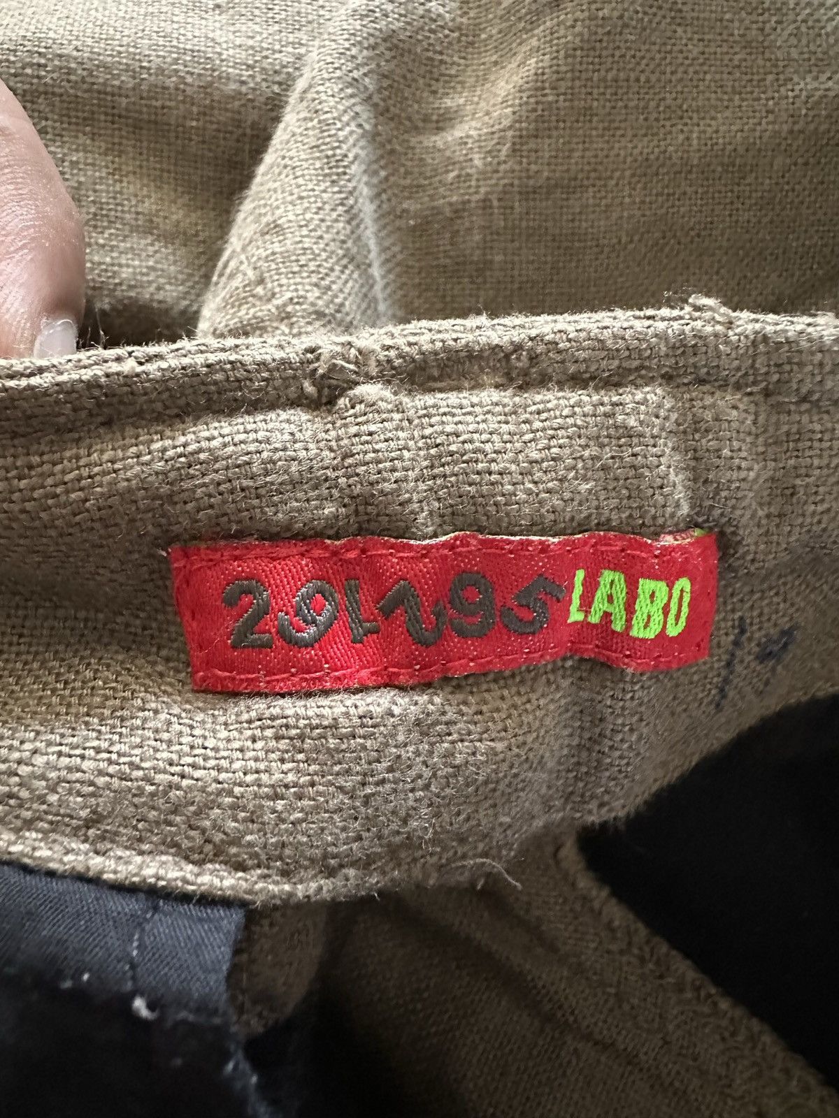 291295=Homme 00's 291295 LABO / Homme cargo drawstring pant Size US 32 / EU 48 - 11 Thumbnail