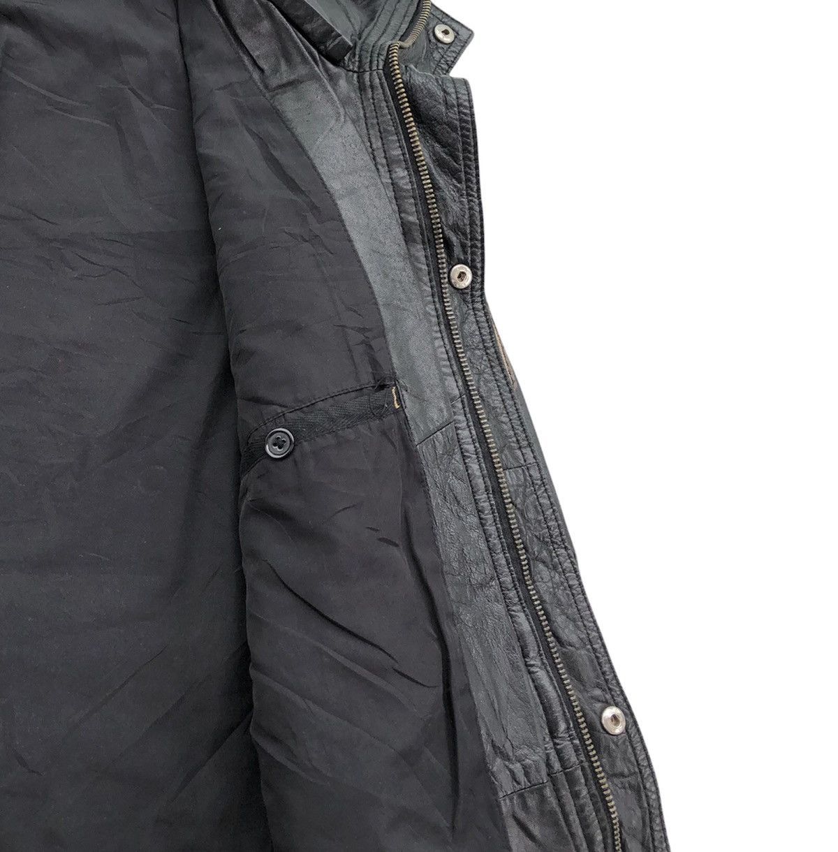 Diesel Diesel T. P Tricolor Plum Full Leather Biker Jacket Size US M / EU 48-50 / 2 - 15 Thumbnail