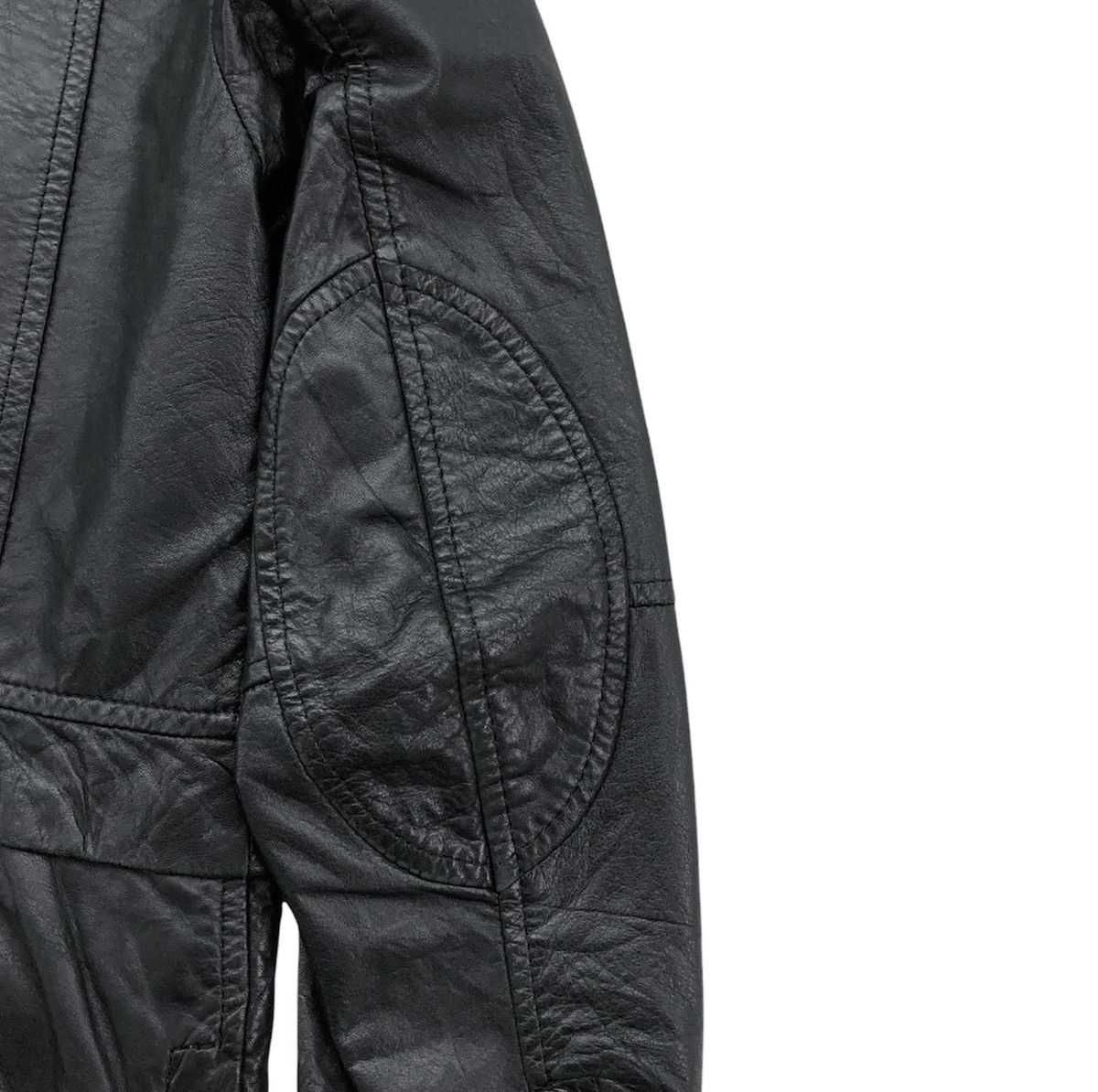 Diesel Diesel T. P Tricolor Plum Full Leather Biker Jacket Size US M / EU 48-50 / 2 - 9 Thumbnail