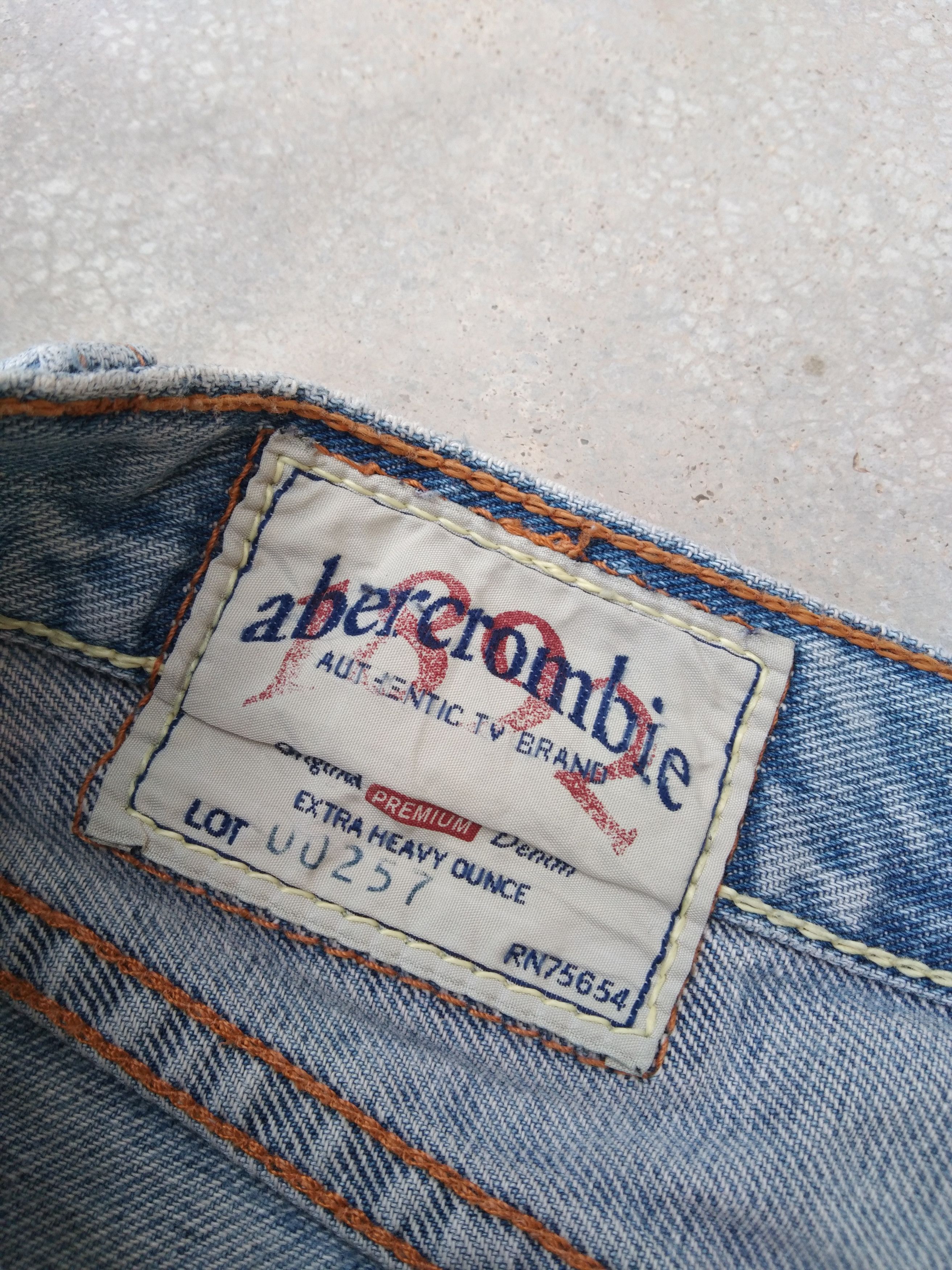 Abercrombie & Fitch Vintage Abercrombie Jeans Lot 00257 Boot Cut 32x28 Size US 32 / EU 48 - 9 Thumbnail