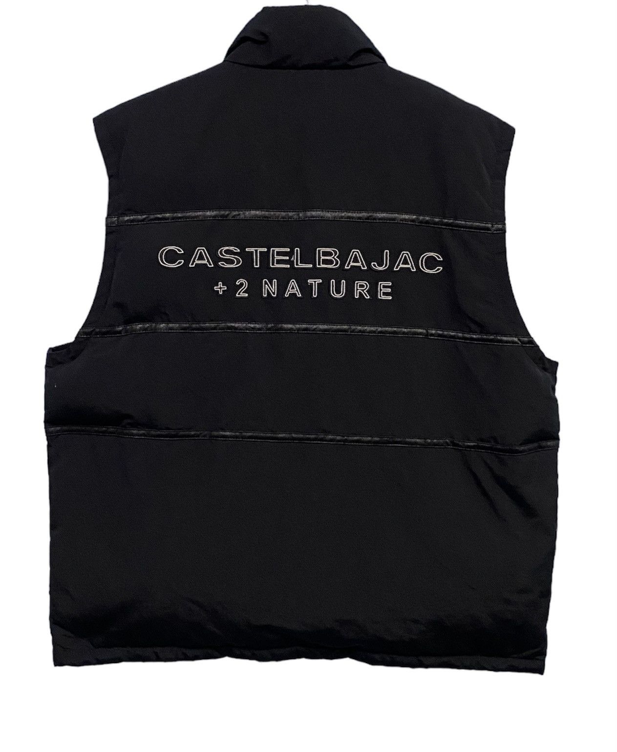 image of Jean Charles De Castelbajac x Outdoor Life Castelbajac +2 Nature Puffer Vest in Black (Size Large)