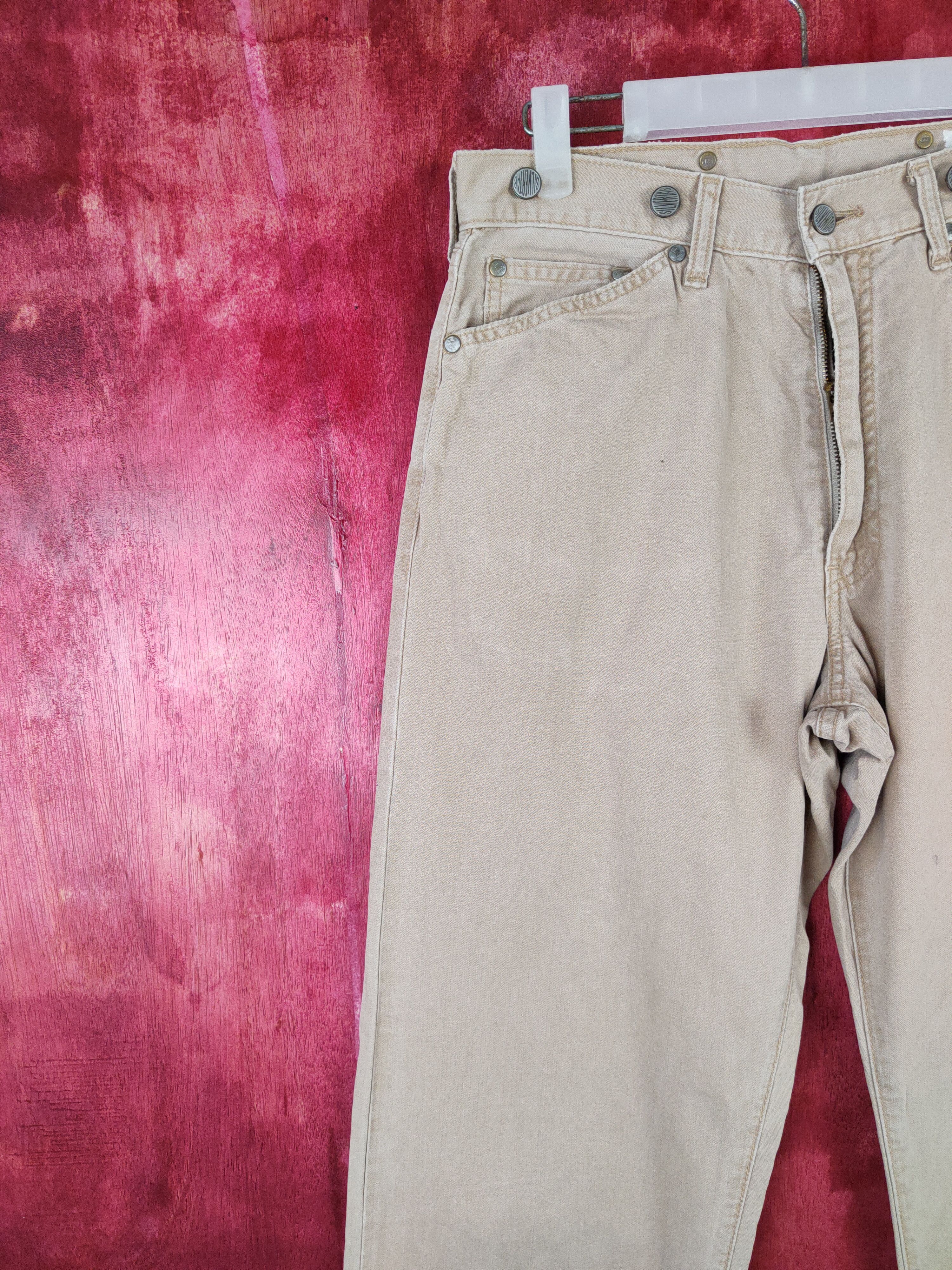 Levi's Levi's-Silver Tab Brown Multi Pocket Tactical Pants #S584 Size US 31 - 3 Thumbnail