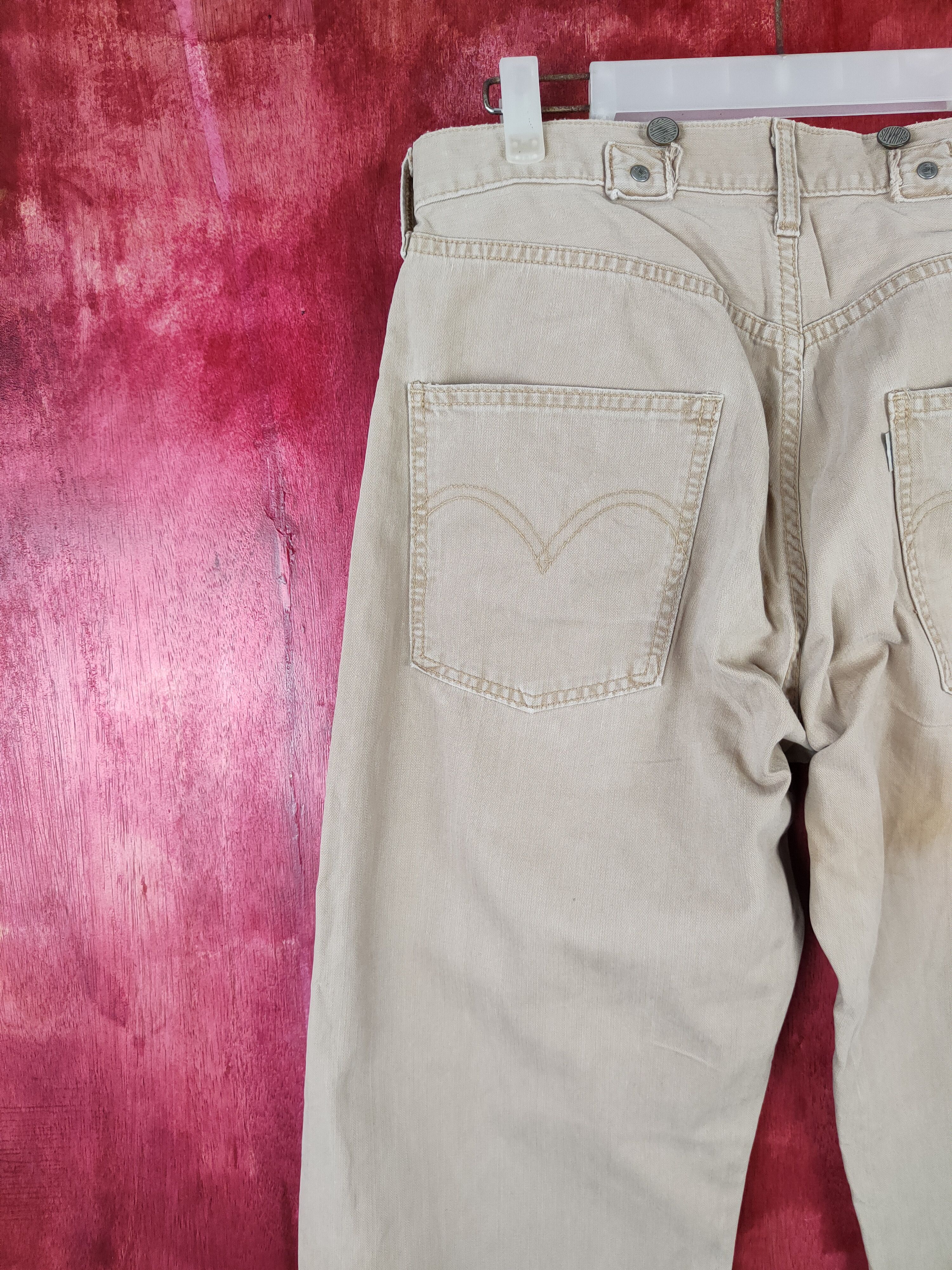 Levi's Levi's-Silver Tab Brown Multi Pocket Tactical Pants #S584 Size US 31 - 8 Thumbnail