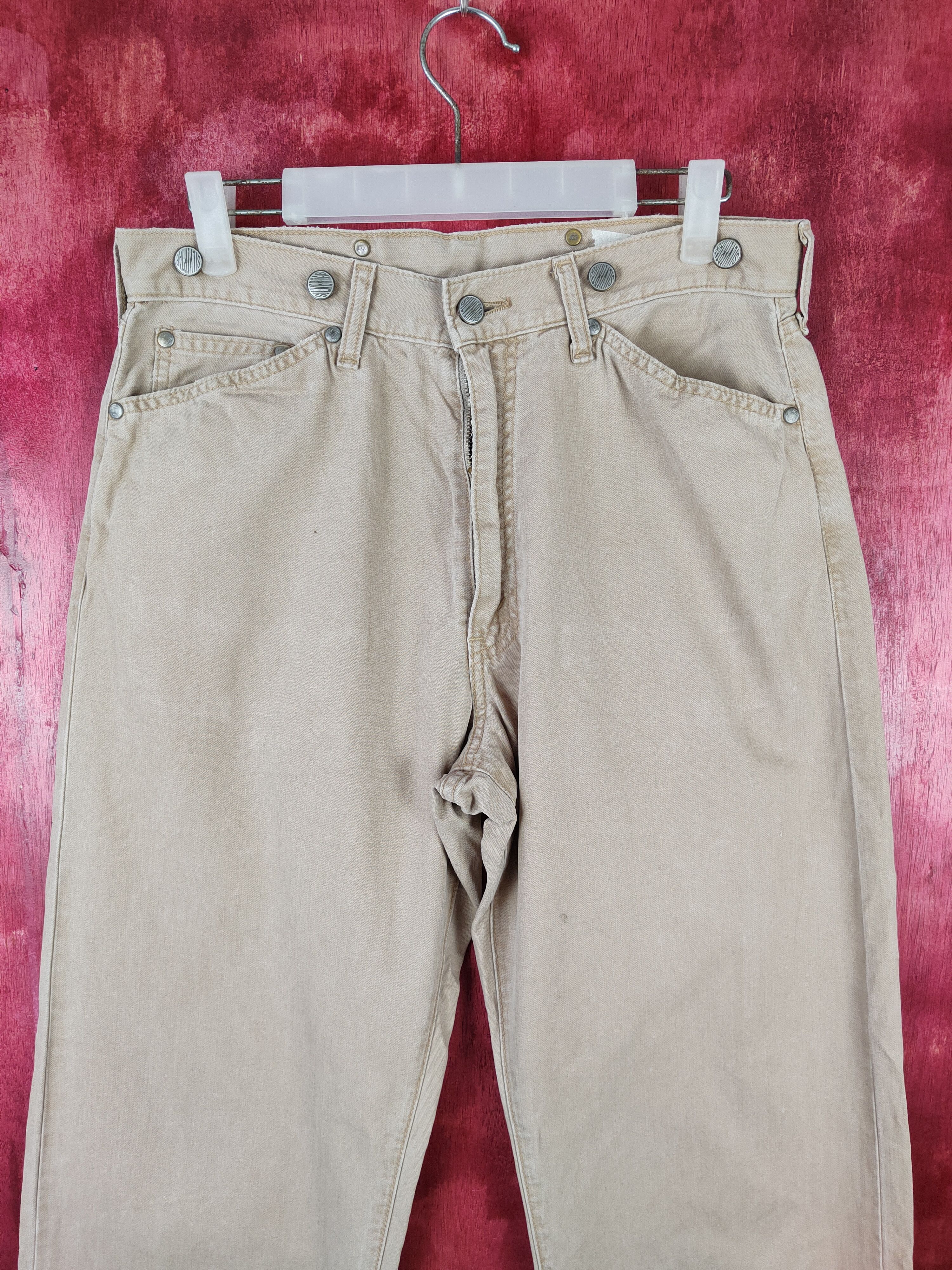 Levi's Levi's-Silver Tab Brown Multi Pocket Tactical Pants #S584 Size US 31 - 2 Thumbnail