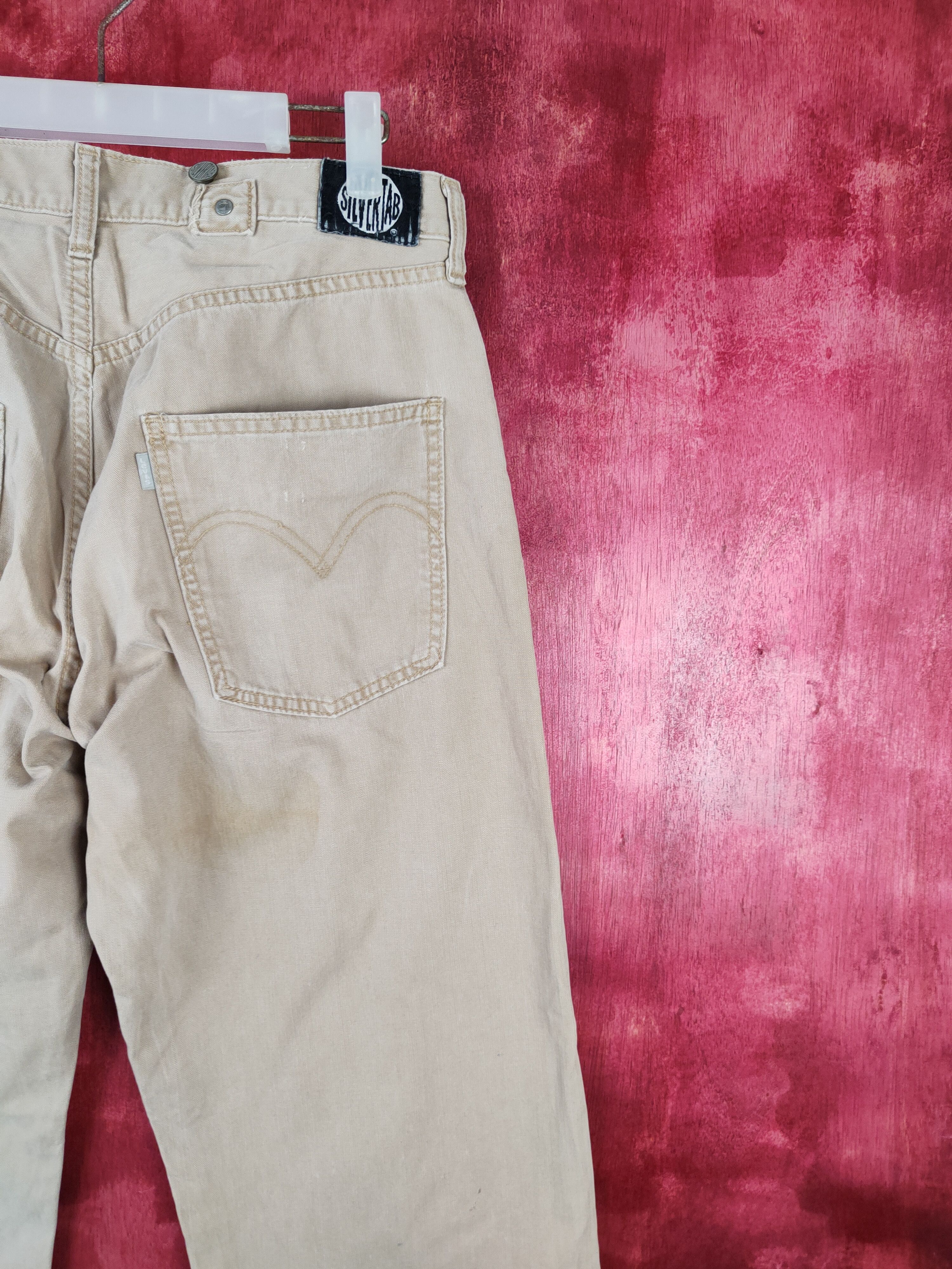 Levi's Levi's-Silver Tab Brown Multi Pocket Tactical Pants #S584 Size US 31 - 10 Thumbnail