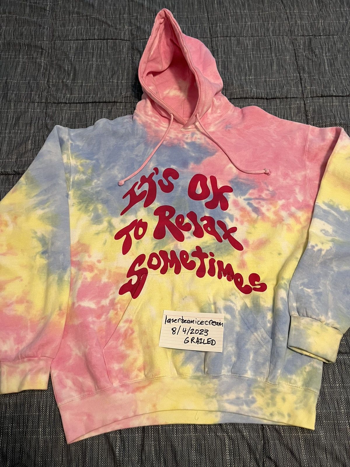 Don't Be Mad × Joe Freshgoods Joe Freshgoods it’s ok to relax sometimes hoodie size L Size US L / EU 52-54 / 3 - 1 Thumbnail