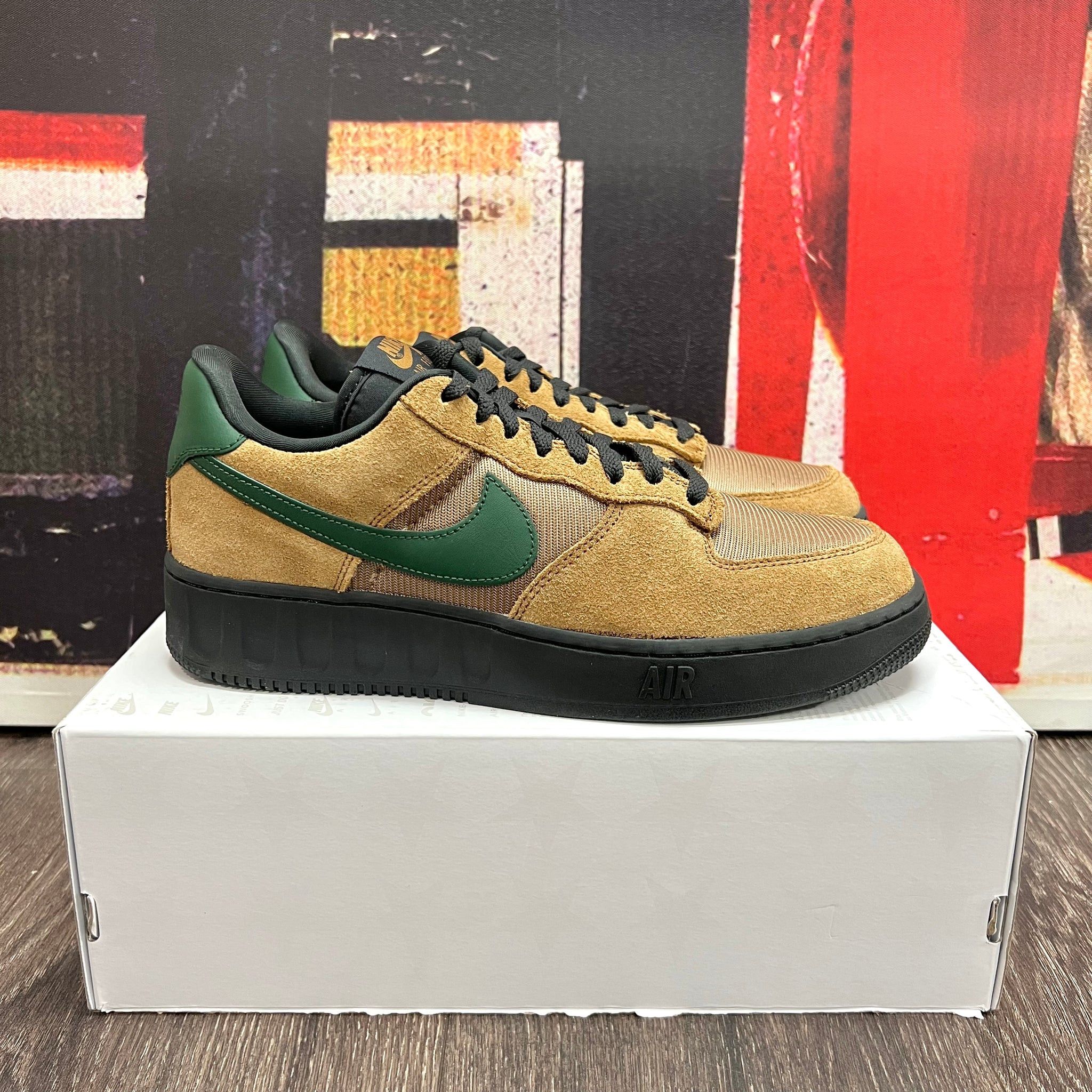 Nike Nike Air Force 1 Low Unity Beef and Broccoli Brown Fir Green | Grailed