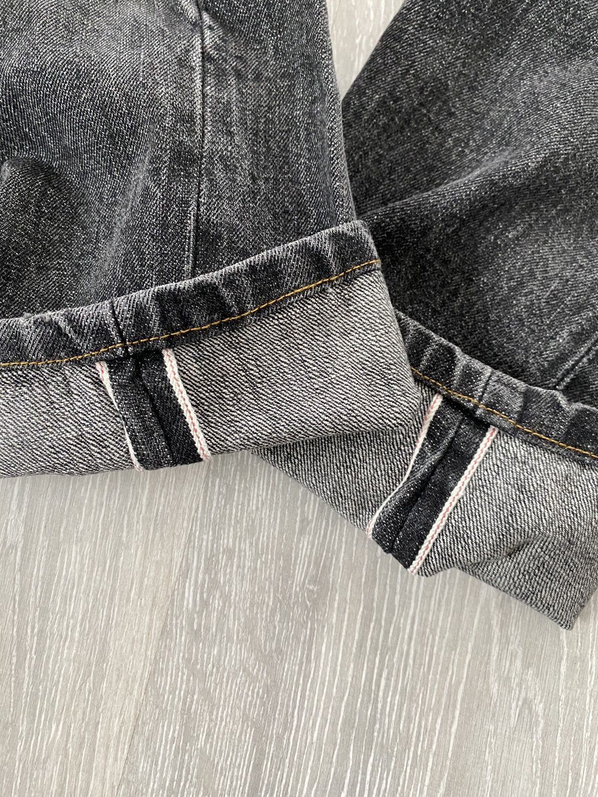 Bape Bape jeans cat Face logo grey selvedge Bape Japanese denim Size 26" / US 2 / IT 38 - 10 Thumbnail