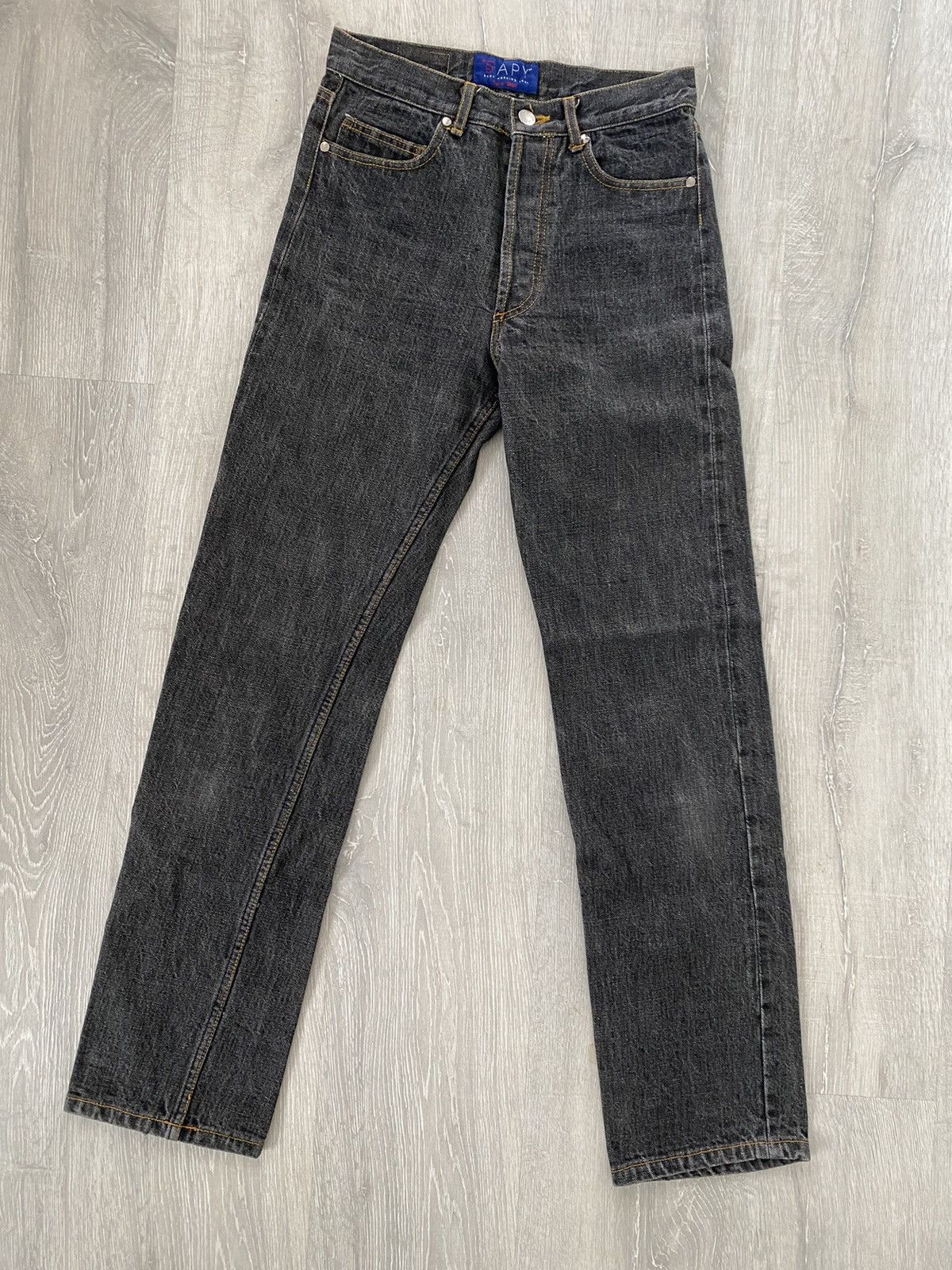 Bape Bape jeans cat Face logo grey selvedge Bape Japanese denim Size 26" / US 2 / IT 38 - 4 Thumbnail