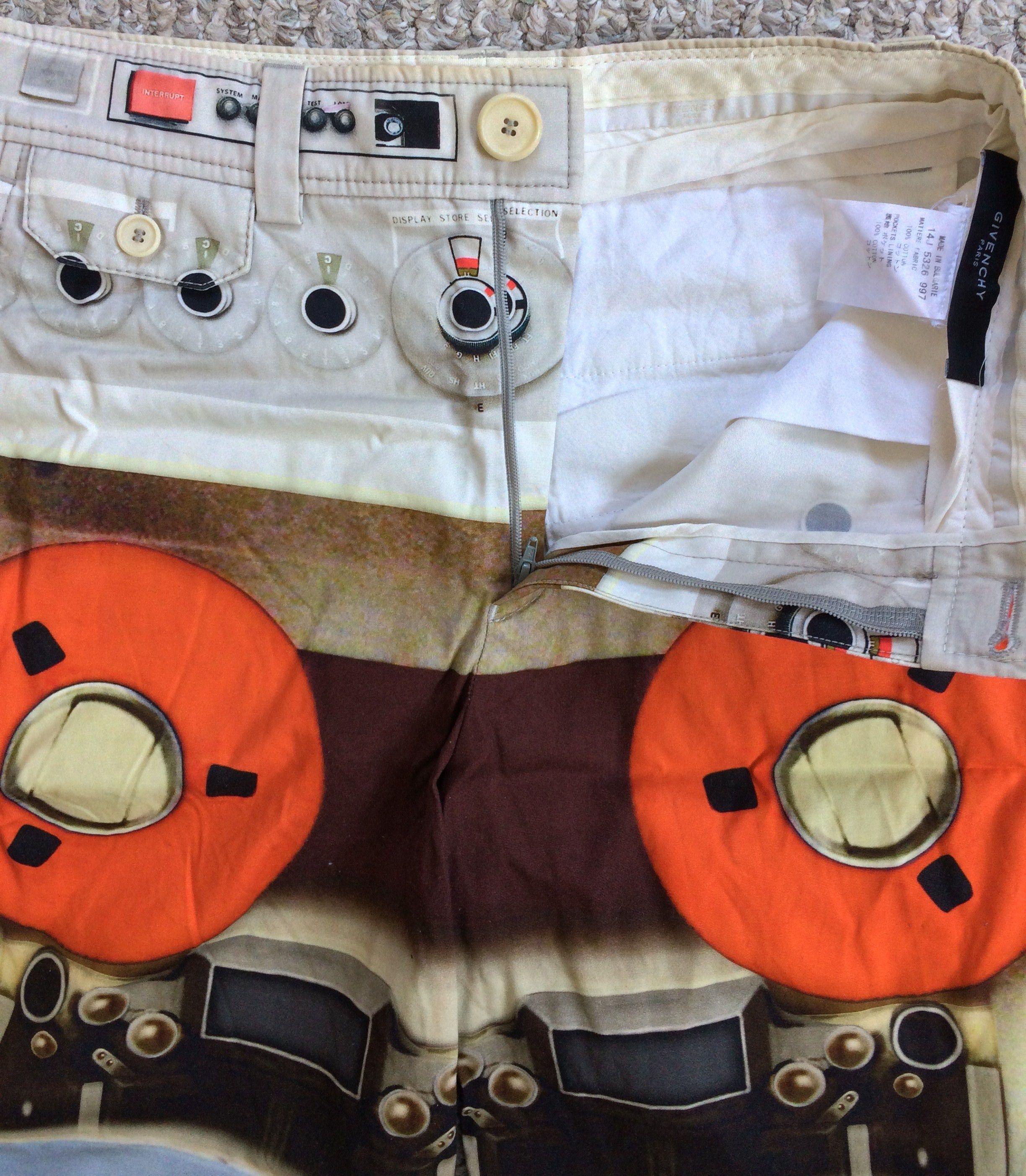 Givenchy S/S 2014 Givenchy Tape Deck Shorts Size US 28 / EU 44 - 5 Thumbnail