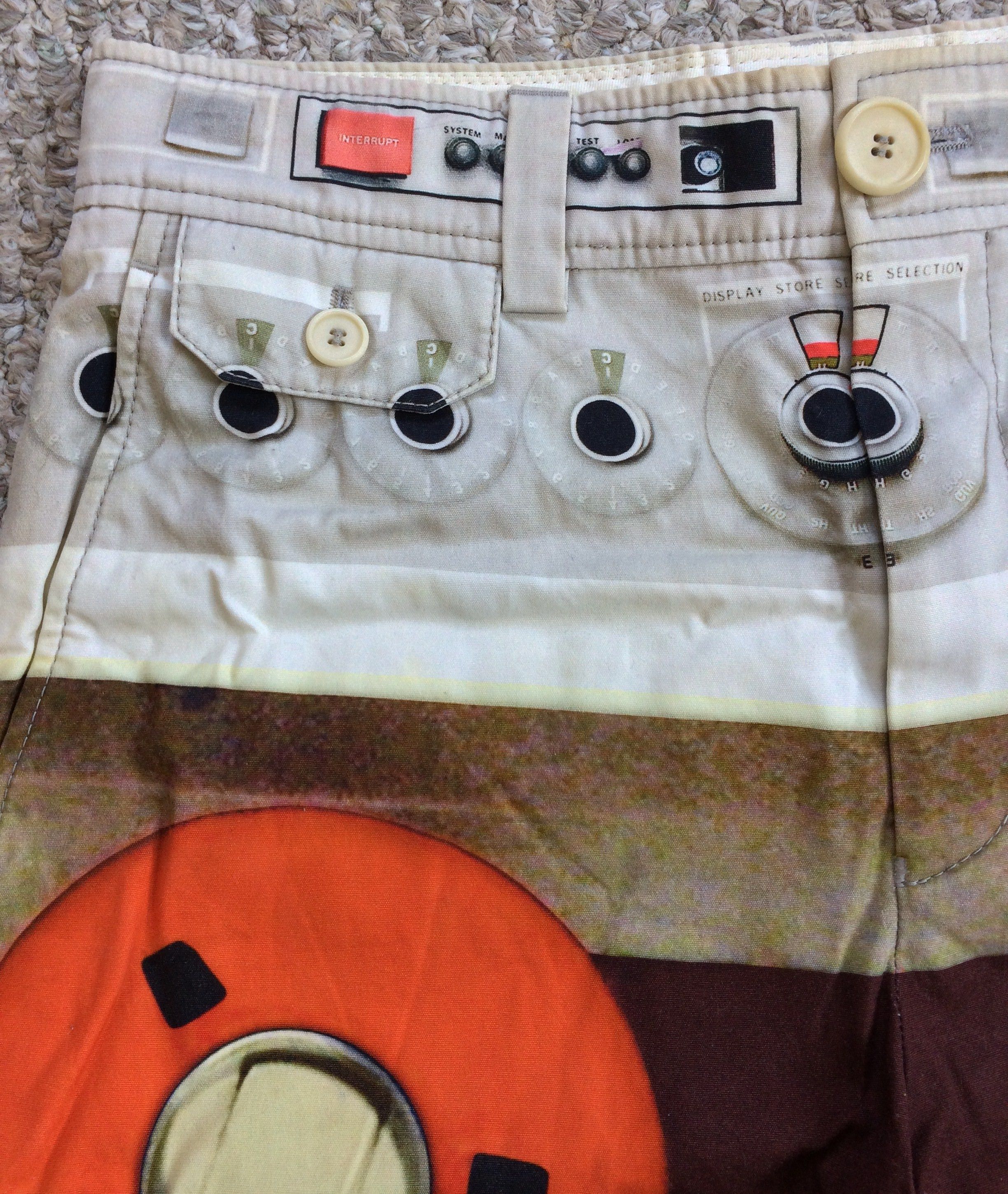 Givenchy S/S 2014 Givenchy Tape Deck Shorts Size US 28 / EU 44 - 2 Thumbnail