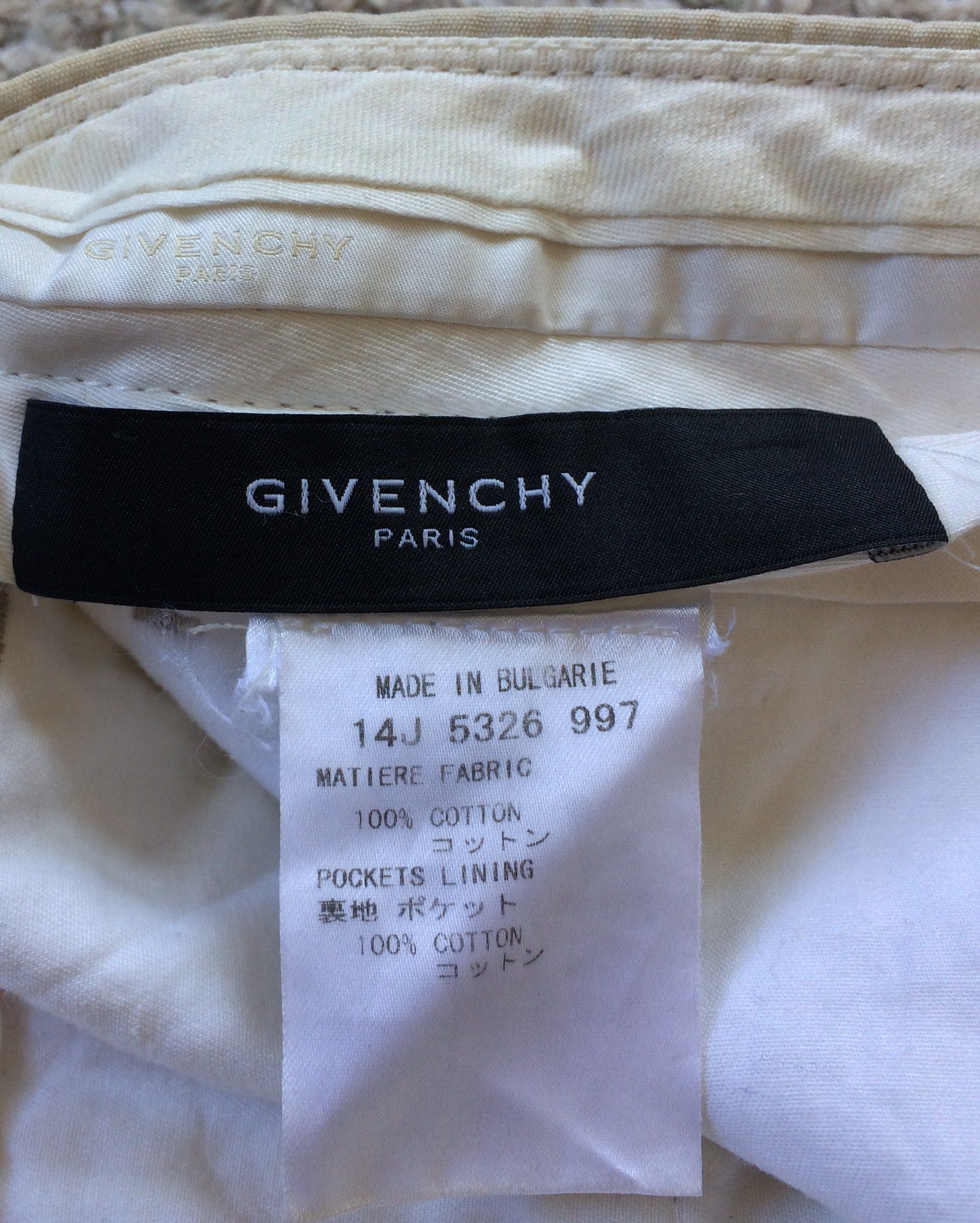 Givenchy S/S 2014 Givenchy Tape Deck Shorts Size US 28 / EU 44 - 6 Thumbnail