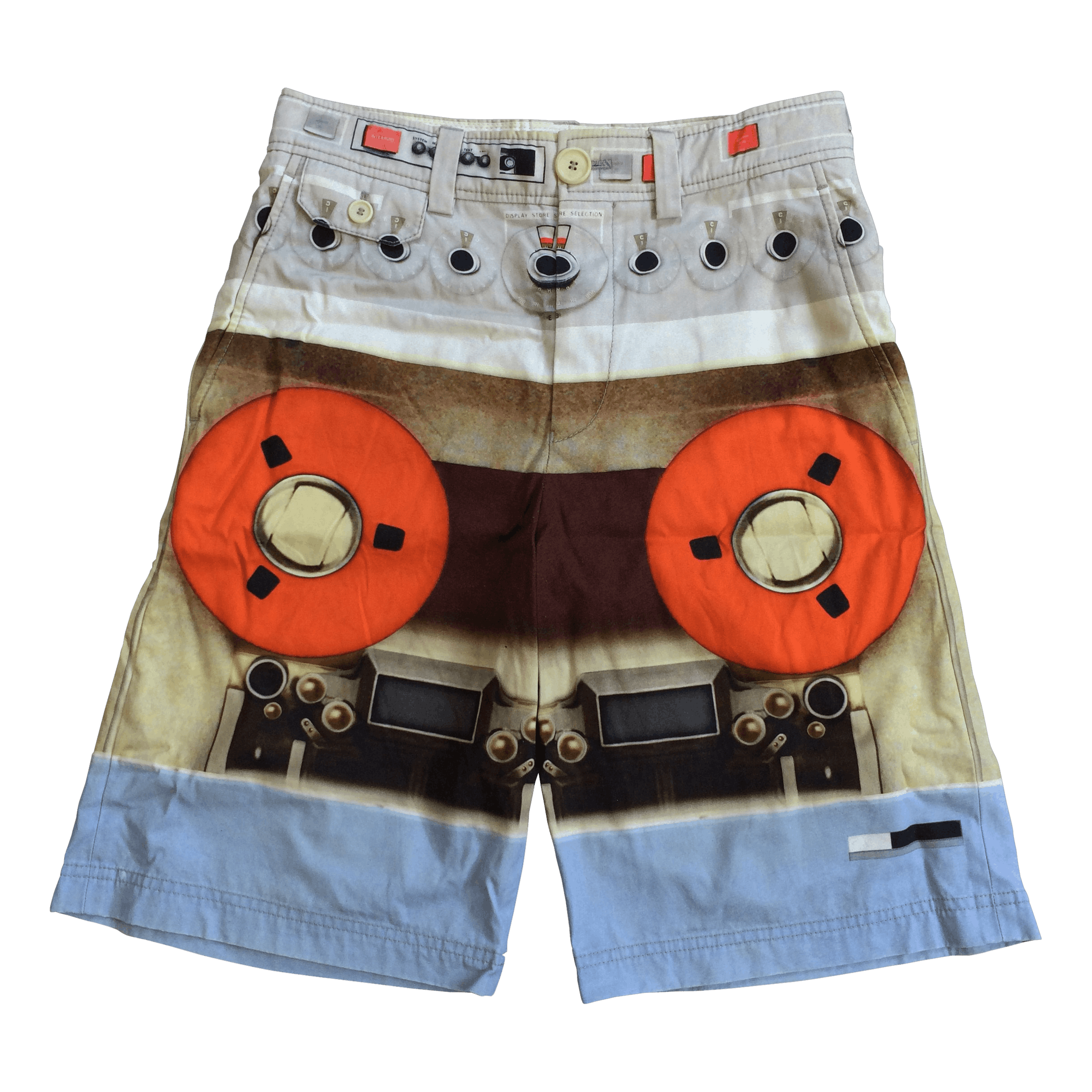 Givenchy S/S 2014 Givenchy Tape Deck Shorts Size US 28 / EU 44 - 1 Thumbnail