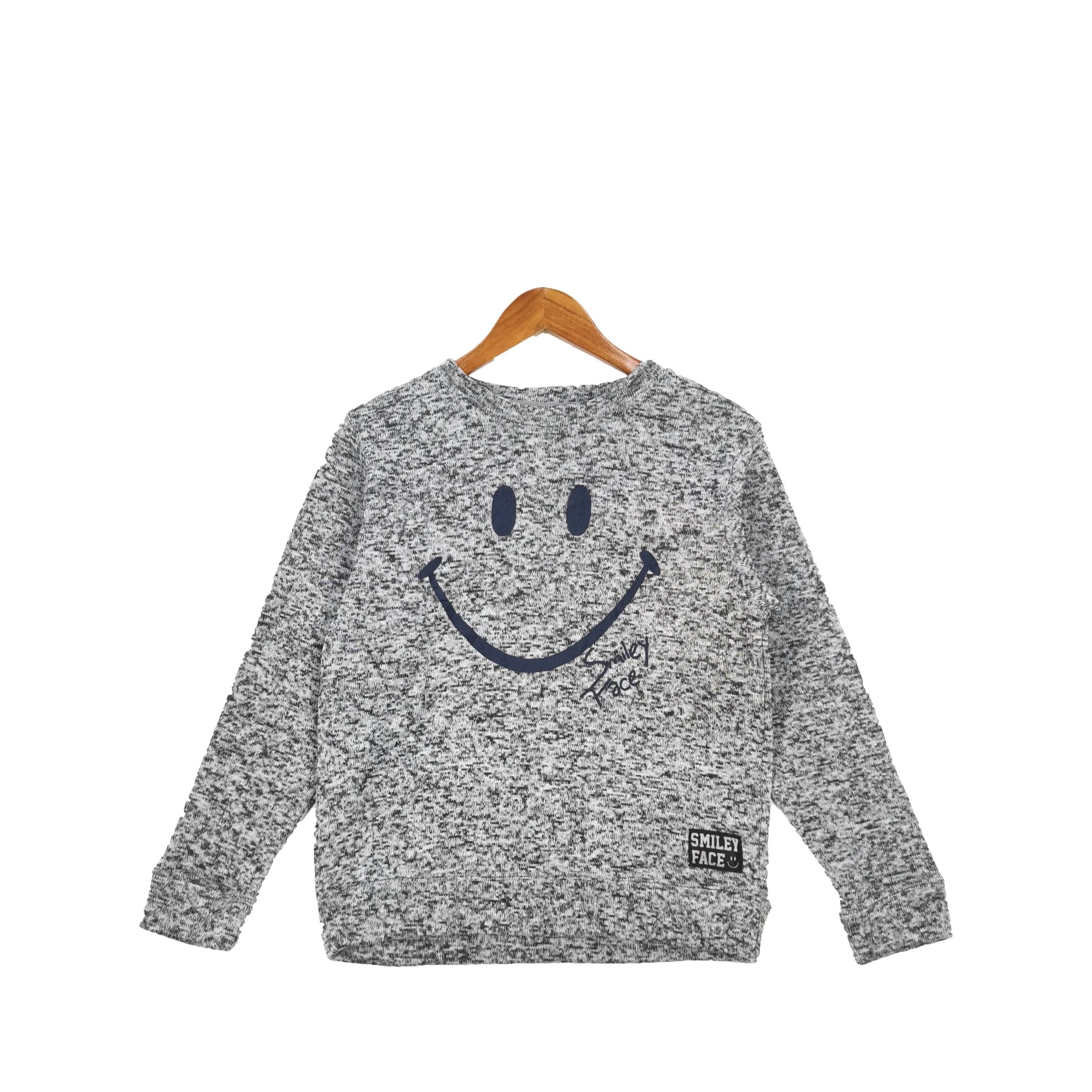 Japanese Brand × Vintage Smile Sweatshirt Smiley Face Kapital Japanese Pullover Size US M / EU 48-50 / 2 - 1 Thumbnail