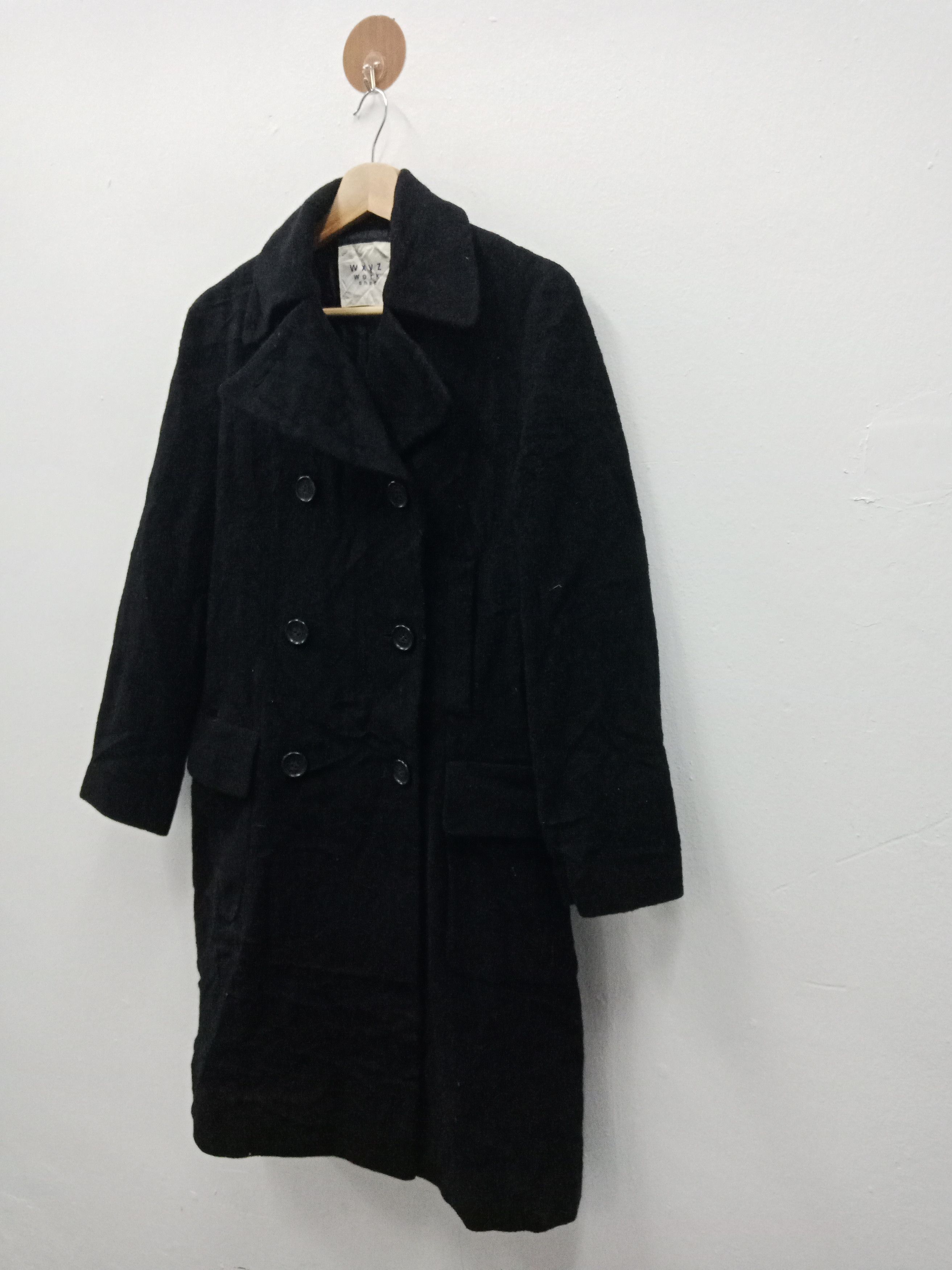 Yohji Yamamoto Yohji Yamamoto Limi Feu Wool Double Breasted Long Coat Size M / US 6-8 / IT 42-44 - 4 Thumbnail