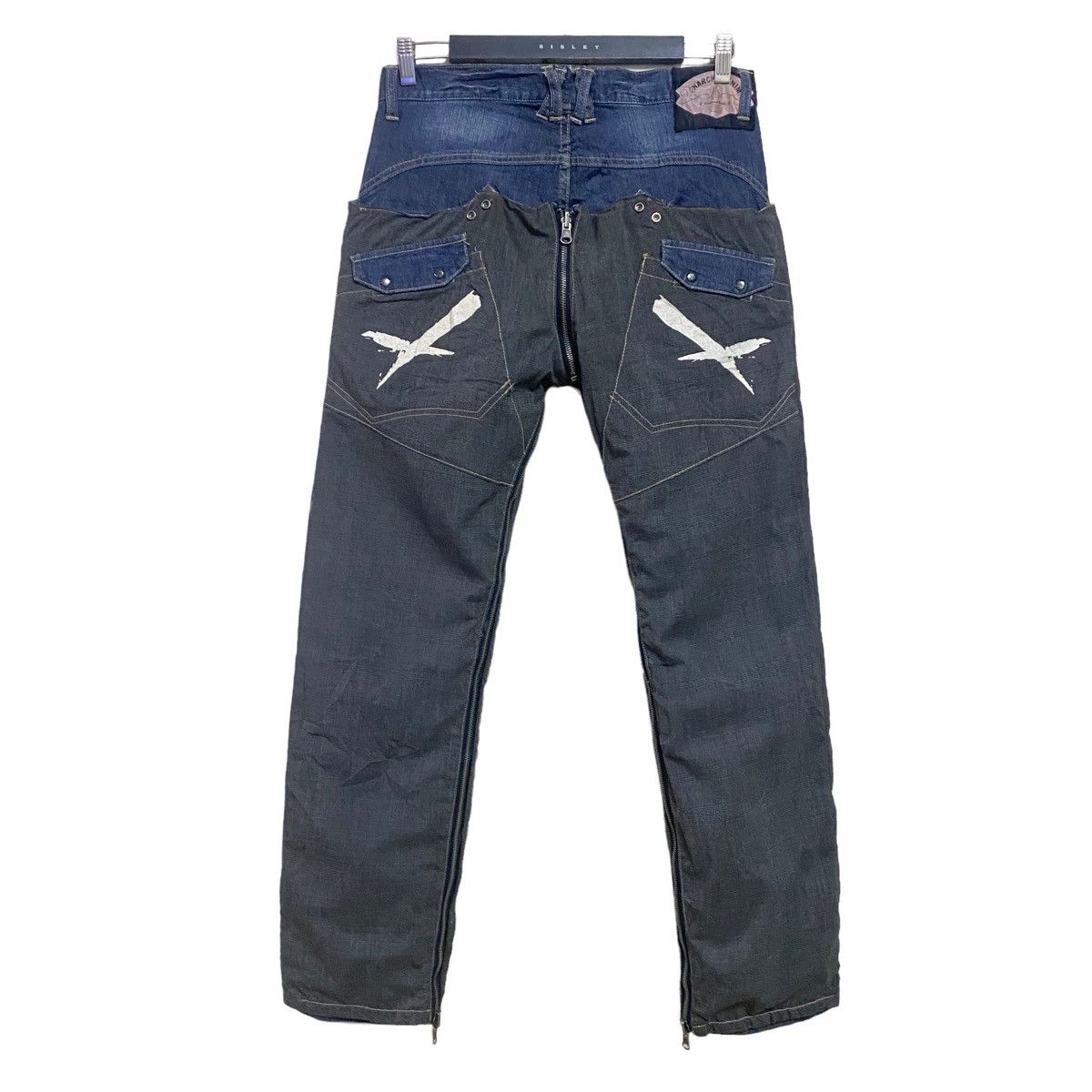 PPFM PPFM Anarchy Denim Reversible Jeans Size US 32 / EU 48 - 3 Thumbnail