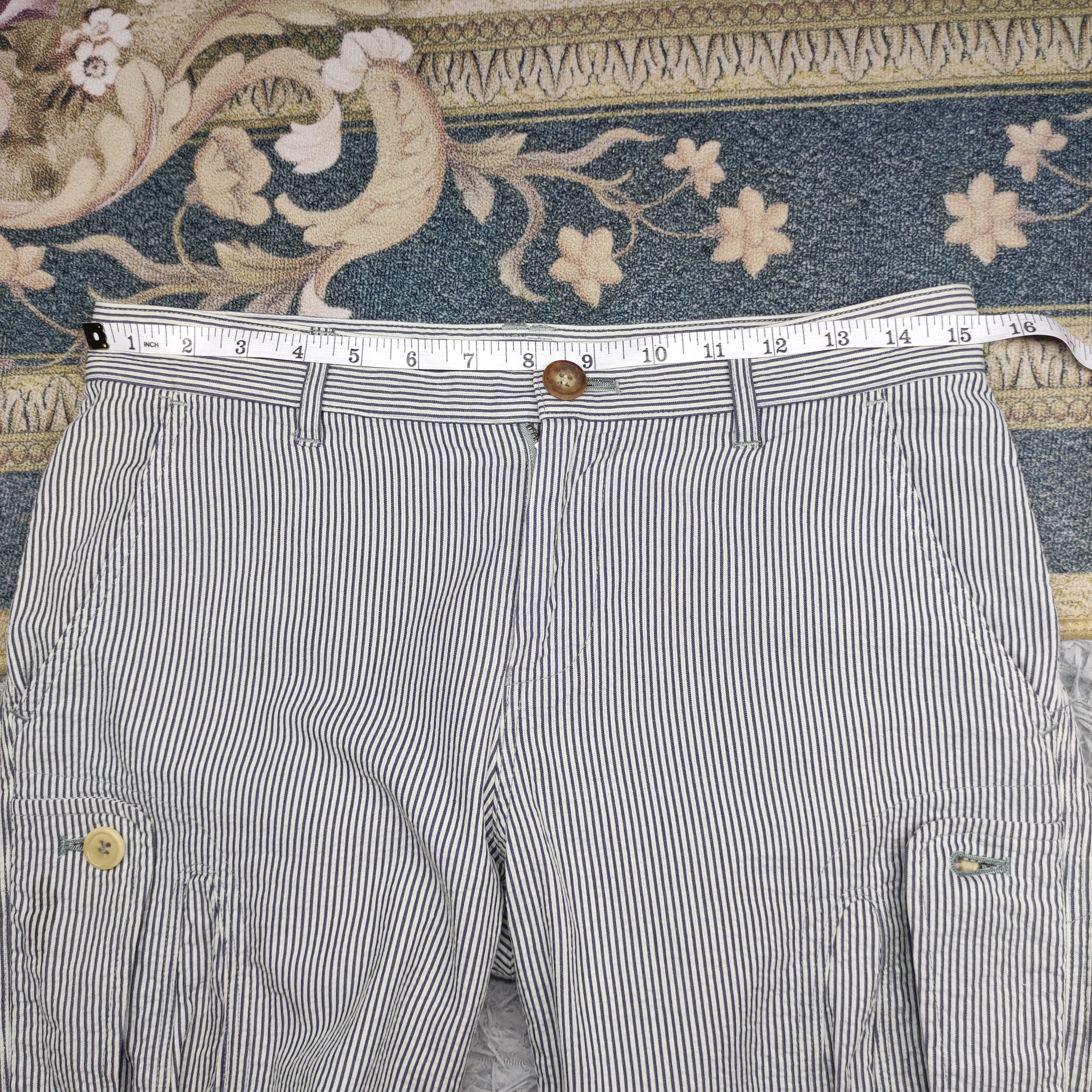 Issey Miyake a86 Issey Miyake hickory monkey pant Size US 31 - 13 Thumbnail