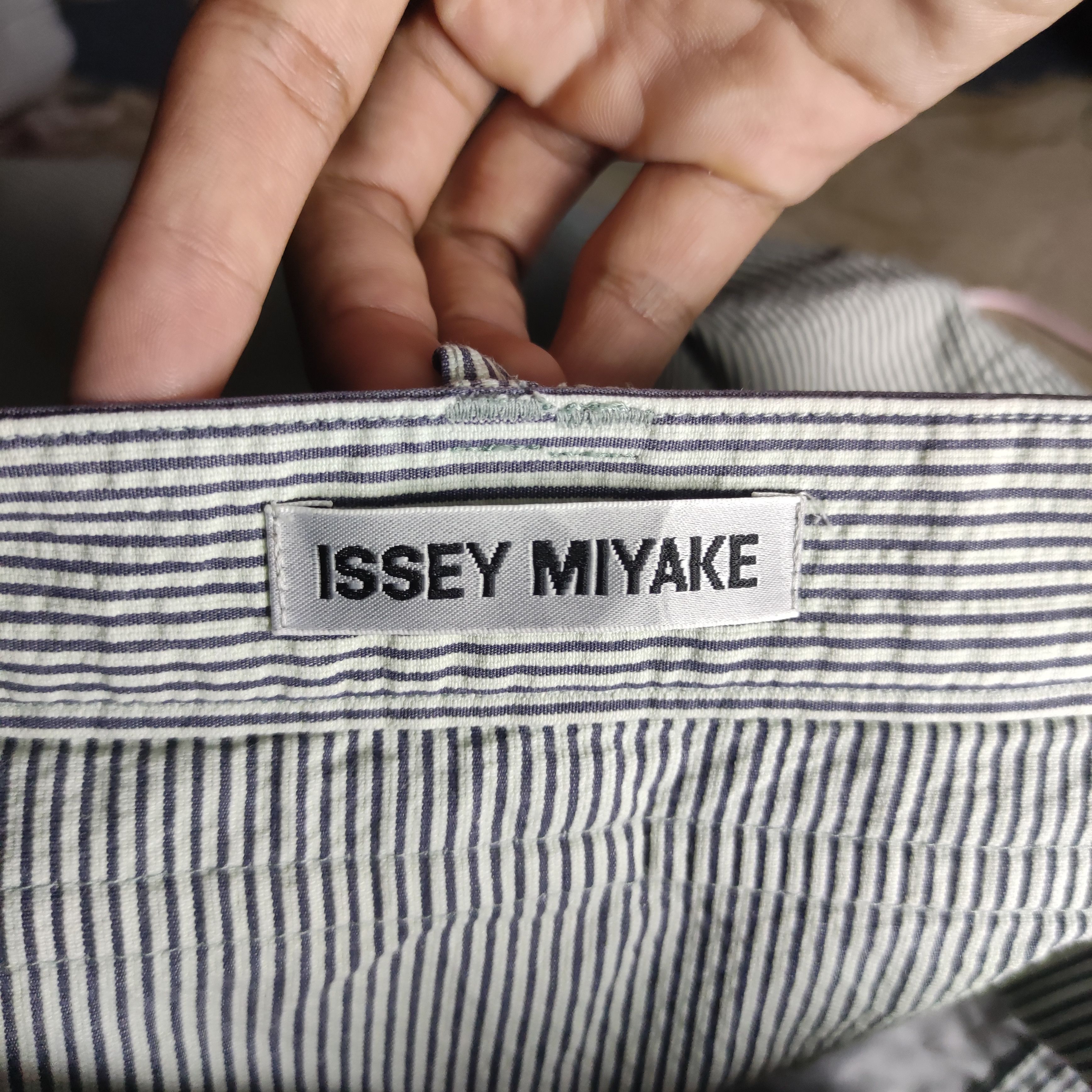 Issey Miyake a86 Issey Miyake hickory monkey pant Size US 31 - 17 Thumbnail