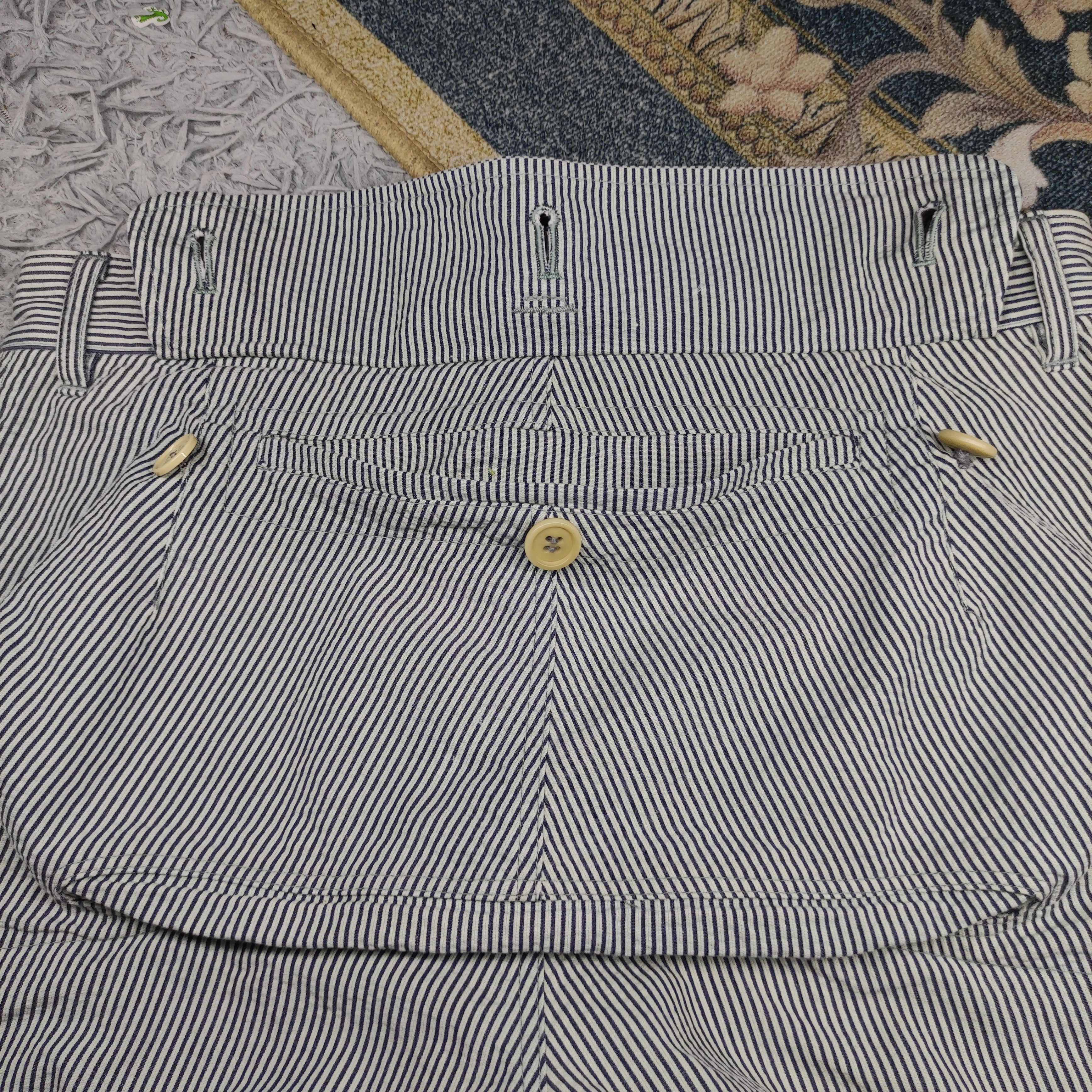 Issey Miyake a86 Issey Miyake hickory monkey pant Size US 31 - 12 Thumbnail
