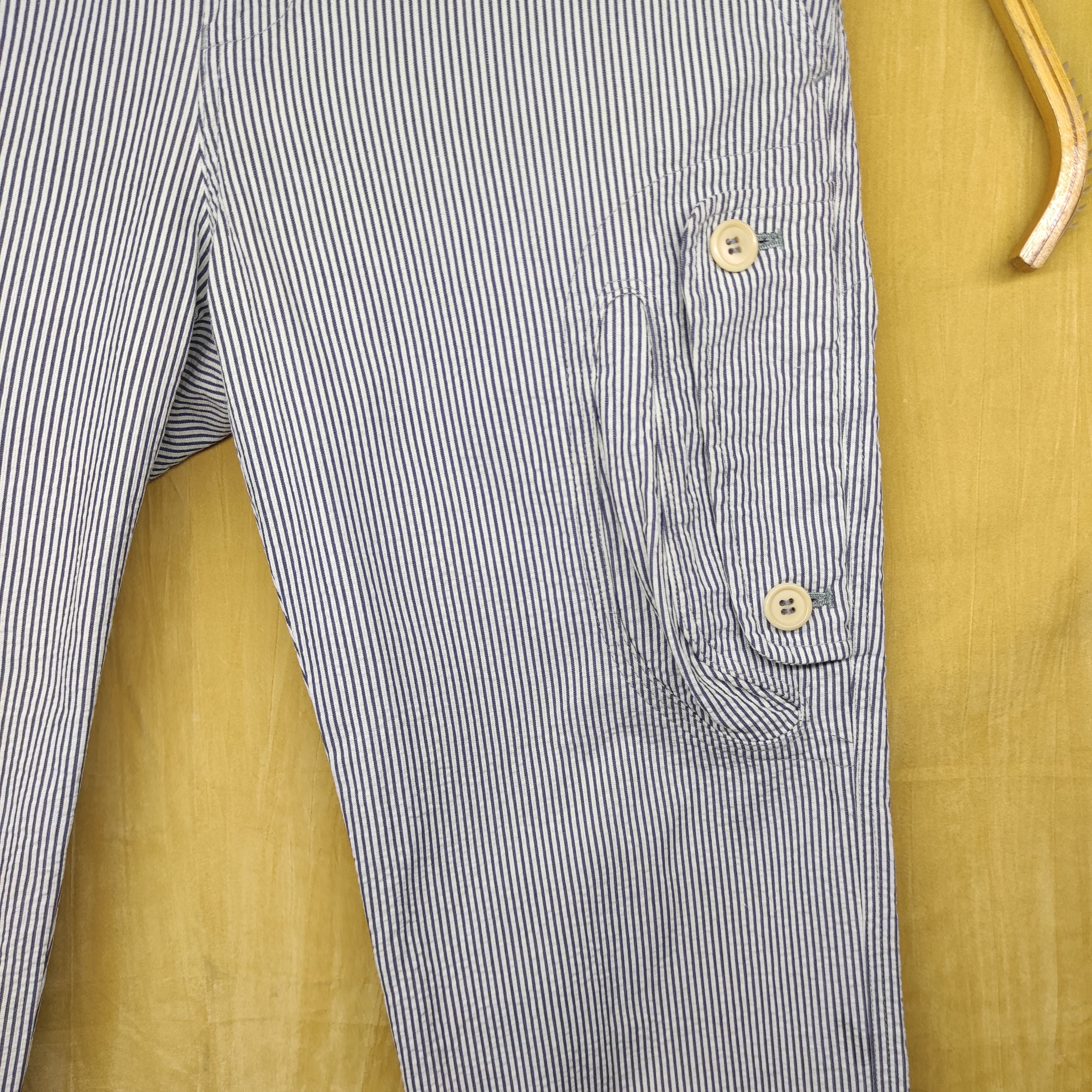 Issey Miyake a86 Issey Miyake hickory monkey pant Size US 31 - 8 Thumbnail