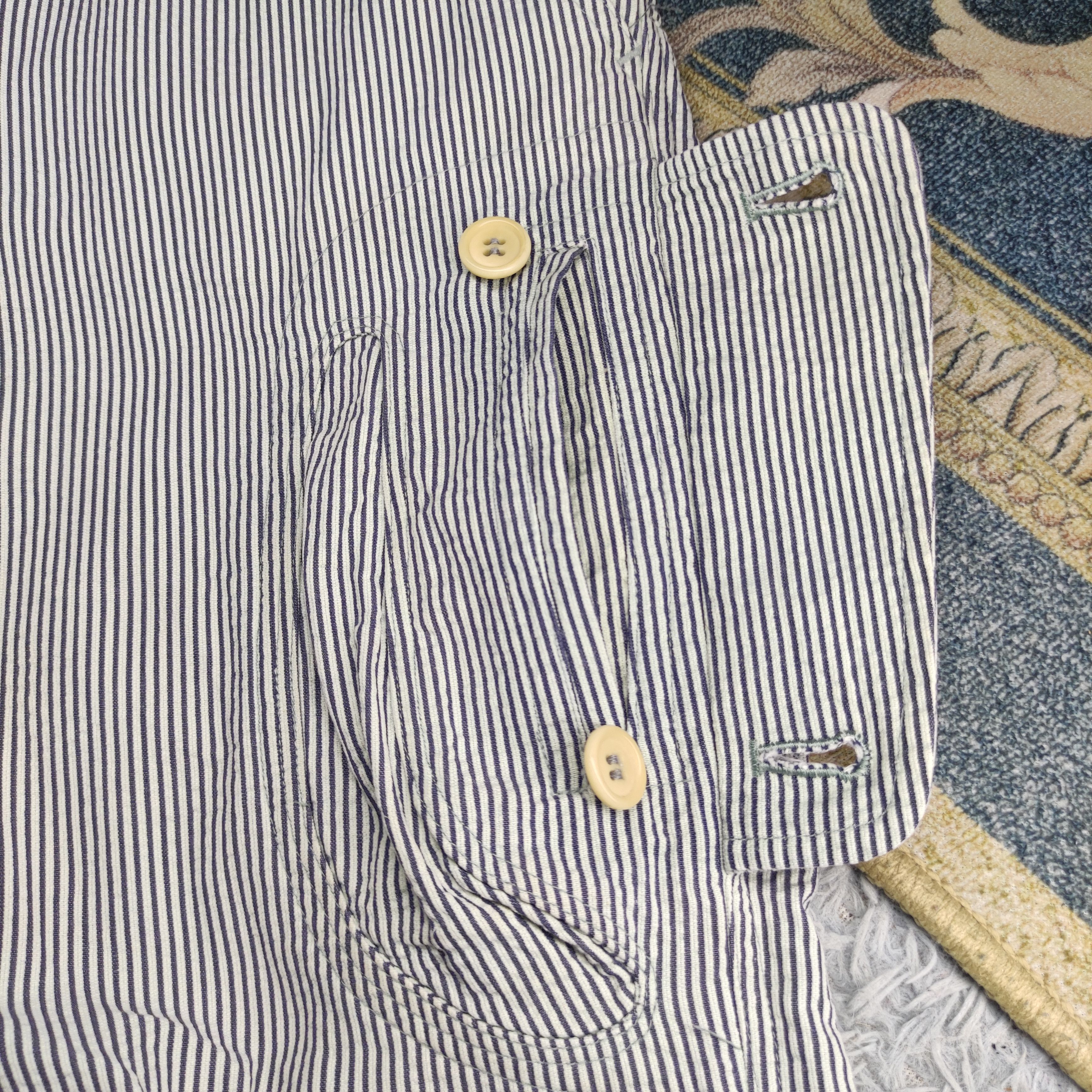 Issey Miyake a86 Issey Miyake hickory monkey pant Size US 31 - 14 Thumbnail