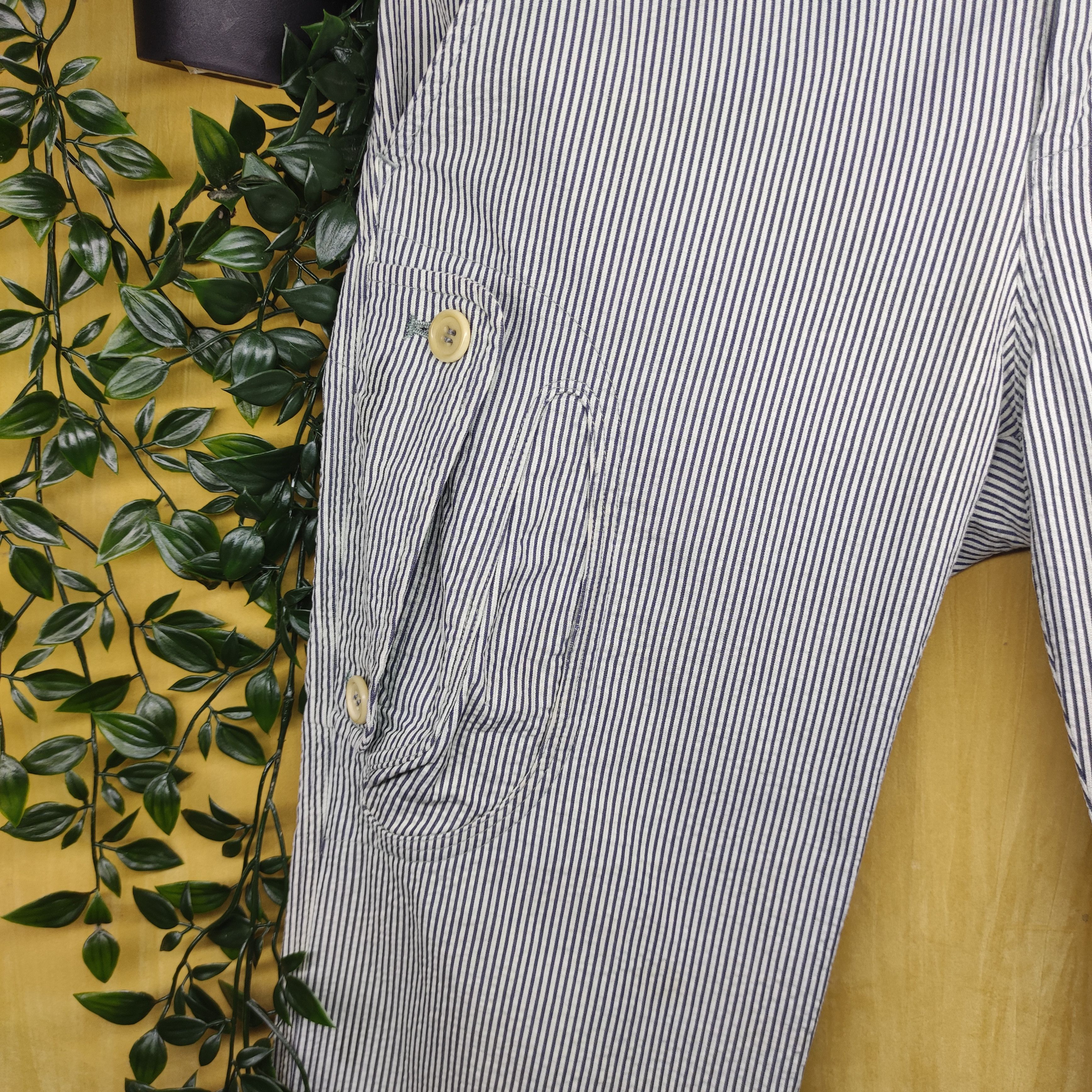 Issey Miyake a86 Issey Miyake hickory monkey pant Size US 31 - 9 Thumbnail