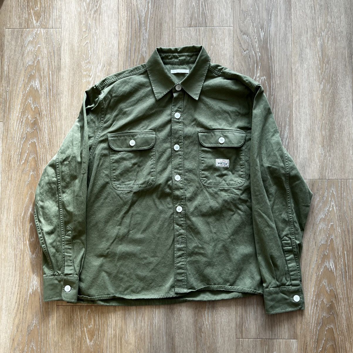 Our Legacy Stussy Our Legacy Green Country Shirt | Grailed
