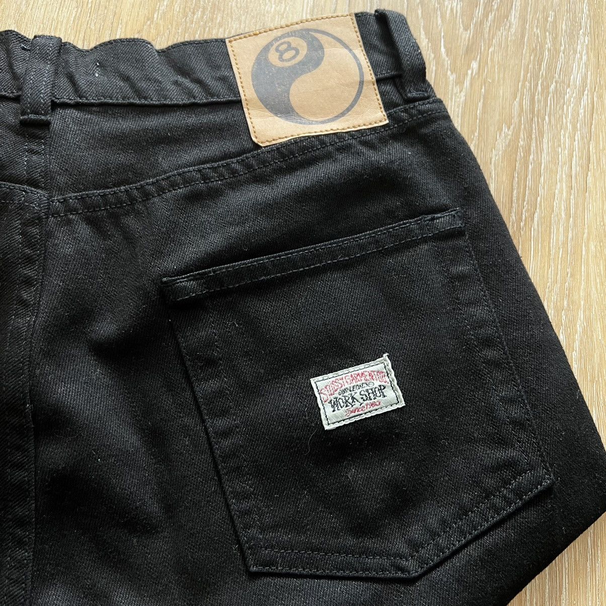 Stussy Our Legacy Formal Cut Trousers Black Denim