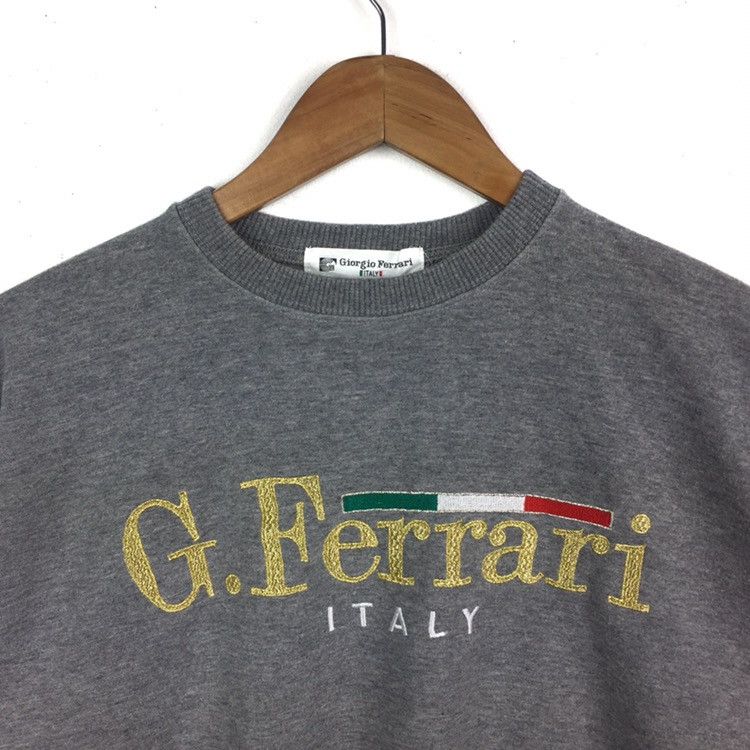 Vintage Give Ferrari italy Sweatshirt Casual Jumper Streetwear Size US M / EU 48-50 / 2 - 2 Thumbnail