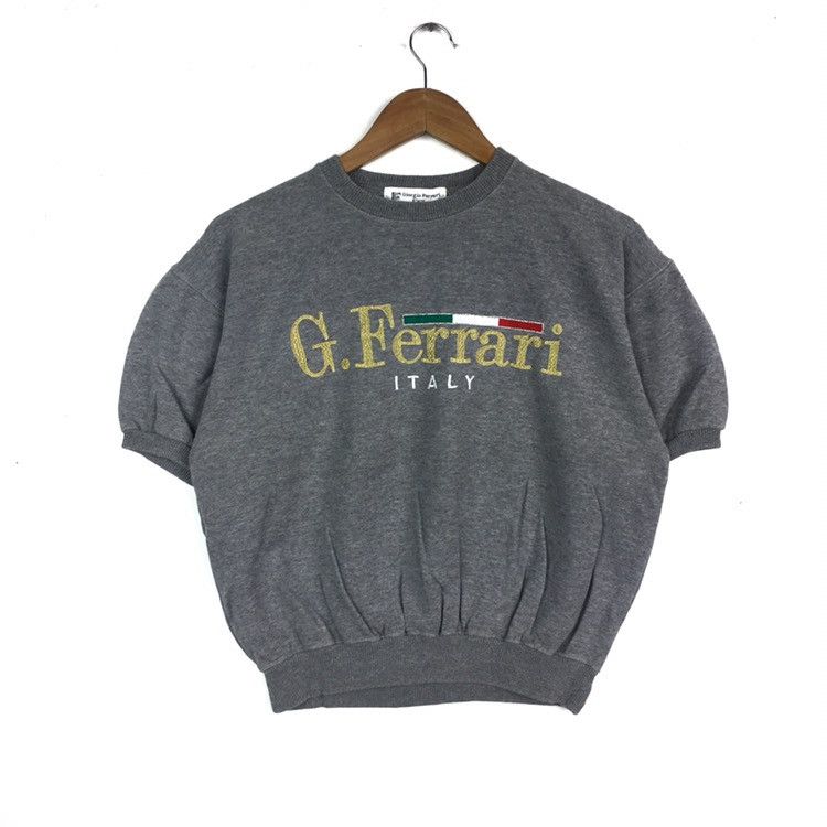 Vintage Give Ferrari italy Sweatshirt Casual Jumper Streetwear Size US M / EU 48-50 / 2 - 1 Thumbnail