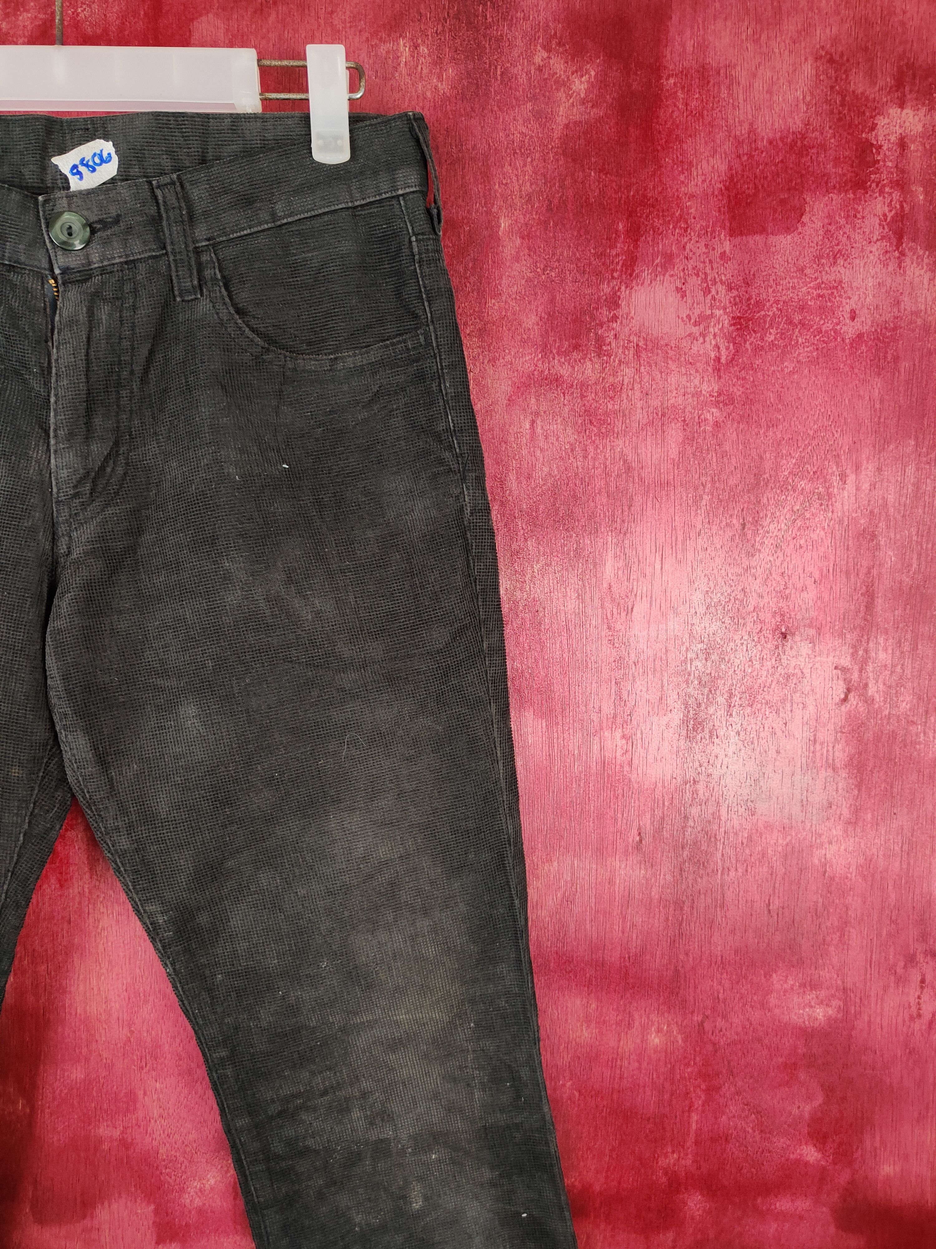 ABAHOUSE Abahouse Black Faded vintage Corduroy Pants #S583 Size 30" / US 8 / IT 44 - 5 Thumbnail
