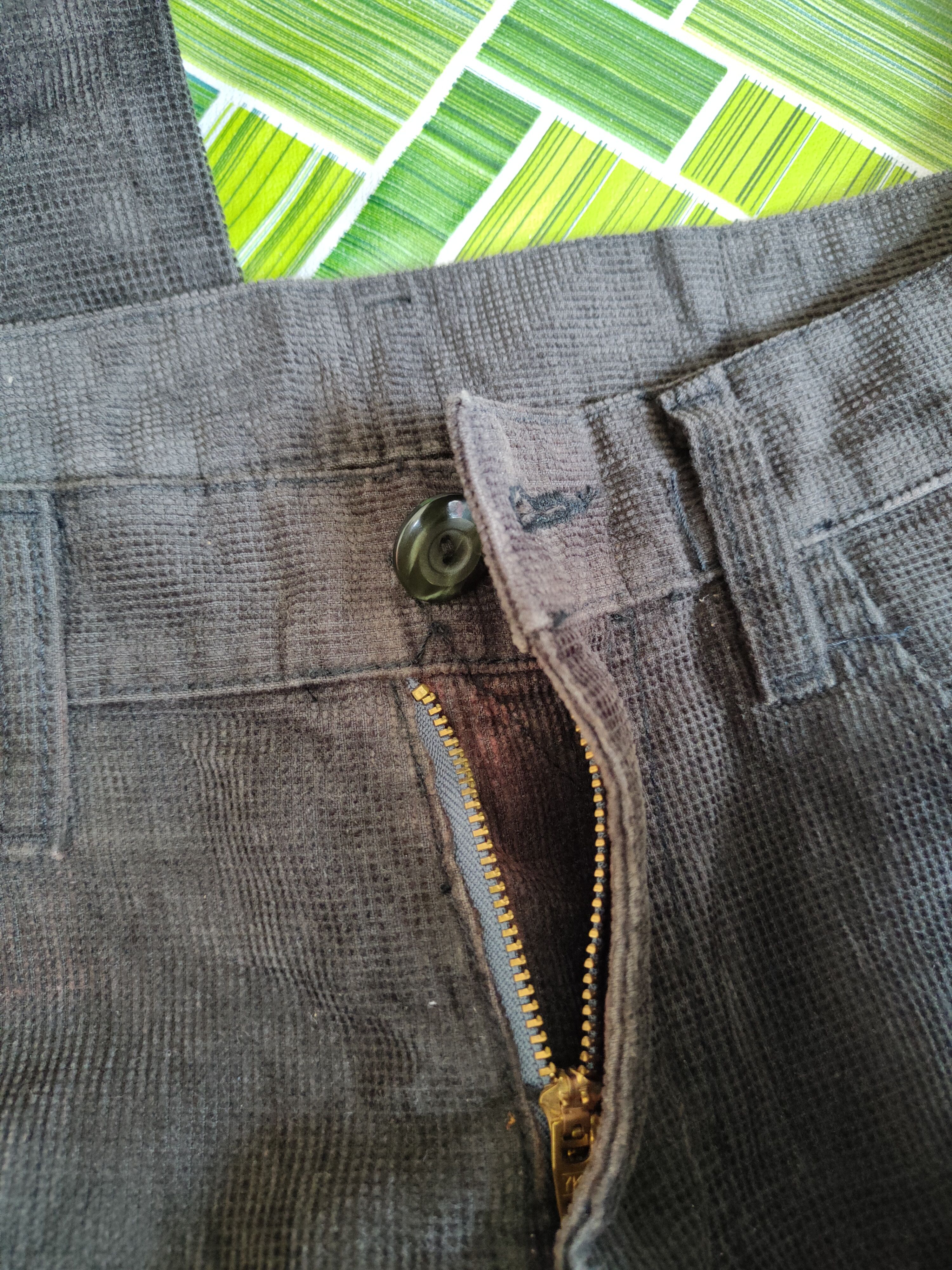 ABAHOUSE Abahouse Black Faded vintage Corduroy Pants #S583 Size 30" / US 8 / IT 44 - 13 Thumbnail