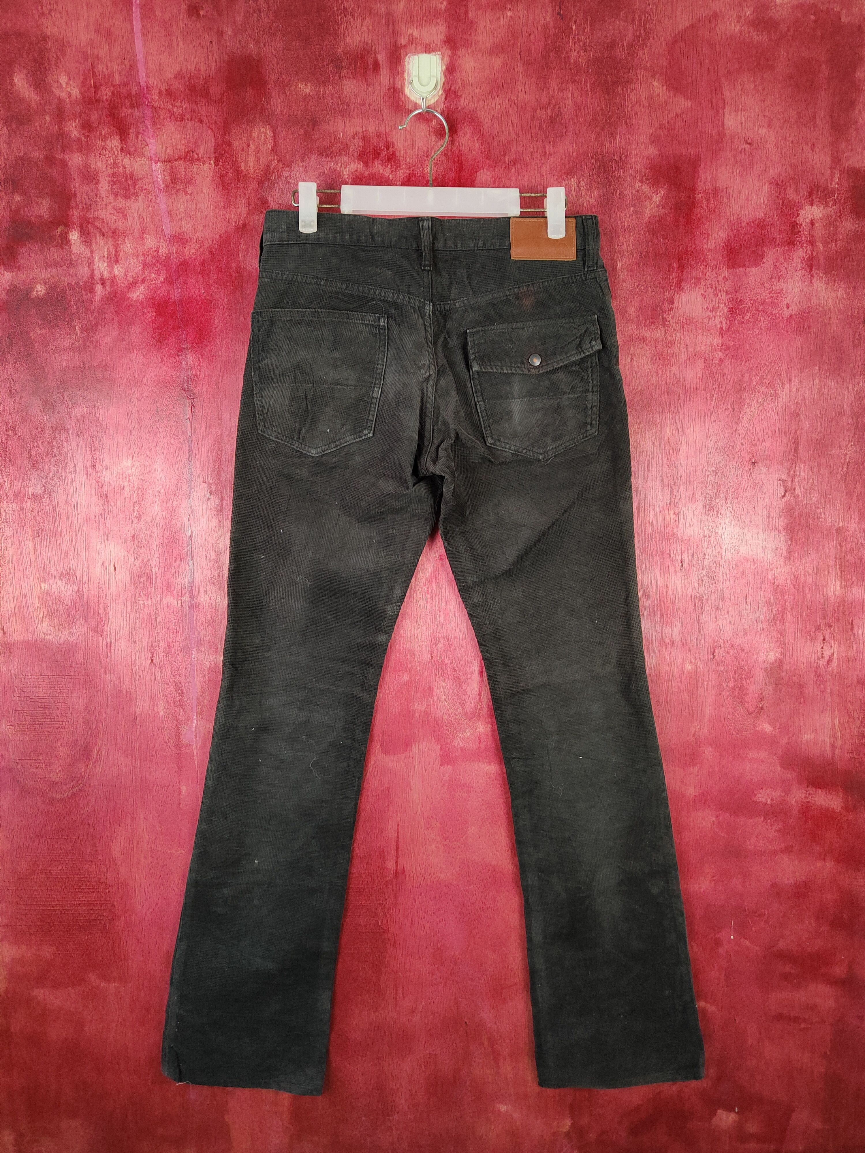 ABAHOUSE Abahouse Black Faded vintage Corduroy Pants #S583 Size 30" / US 8 / IT 44 - 7 Thumbnail