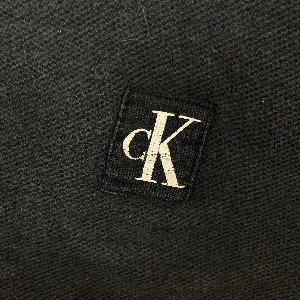 Calvin Klein Vintage Calvin Klein Quarter Zip Plain Pullover Jumper Size US M / EU 48-50 / 2 - 3 Thumbnail