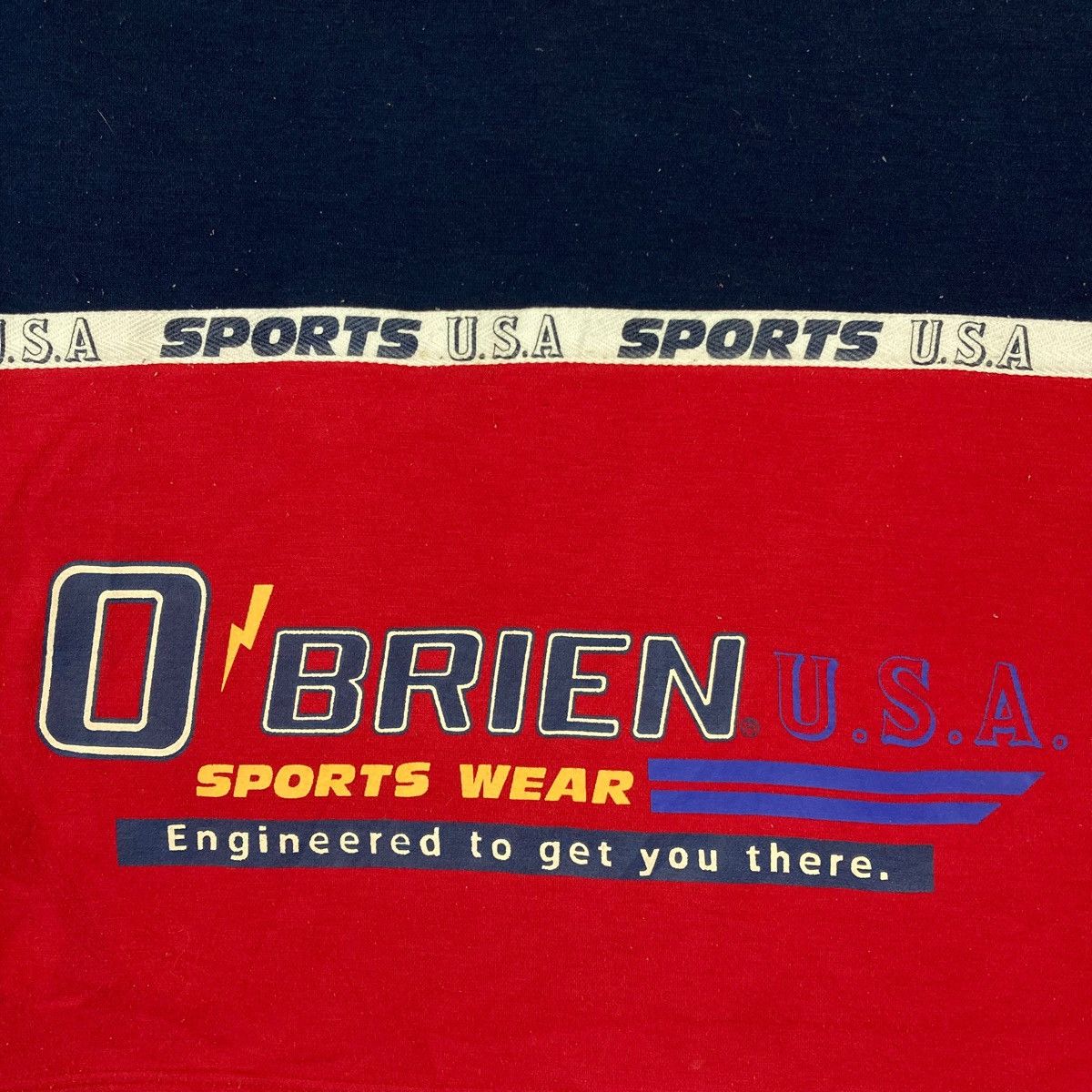 Vintage Vintage O’Brien USA Sport Two Tone Pullover Jumper Sweatshir Size US L / EU 52-54 / 3 - 3 Thumbnail