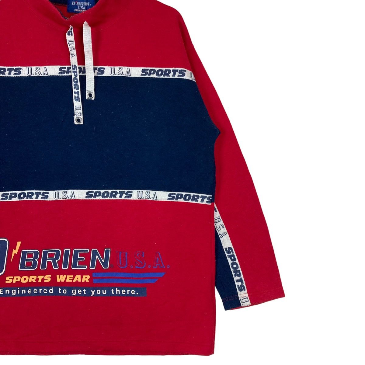 Vintage Vintage O’Brien USA Sport Two Tone Pullover Jumper Sweatshir Size US L / EU 52-54 / 3 - 4 Thumbnail
