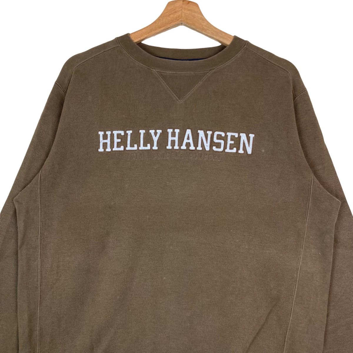 Helly Hansen Vintage Helly Hansen Spell Out Pullover Jumper Sweatshirt Size US M / EU 48-50 / 2 - 2 Thumbnail