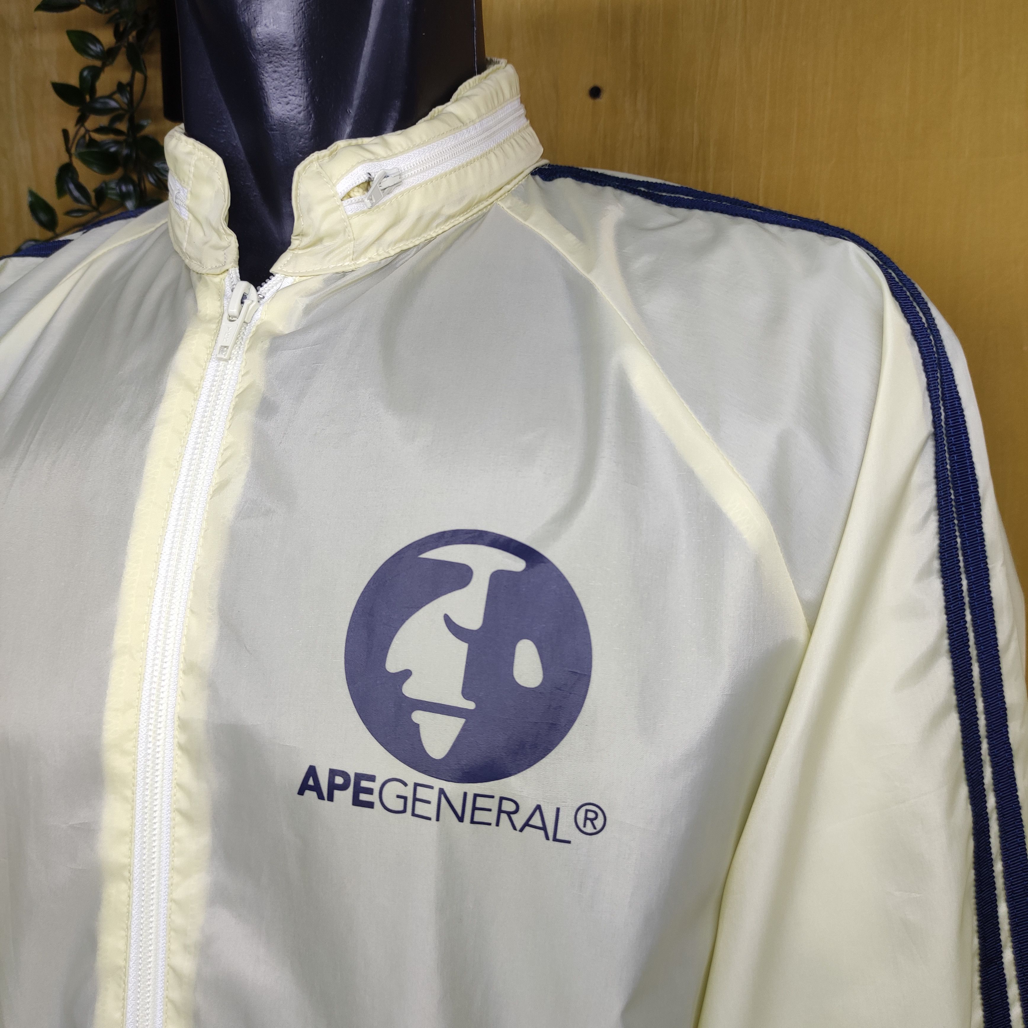 Bape × Vintage Vintage Bape Ape General nylon Jacket Size US XL / EU 56 / 4 - 4 Thumbnail