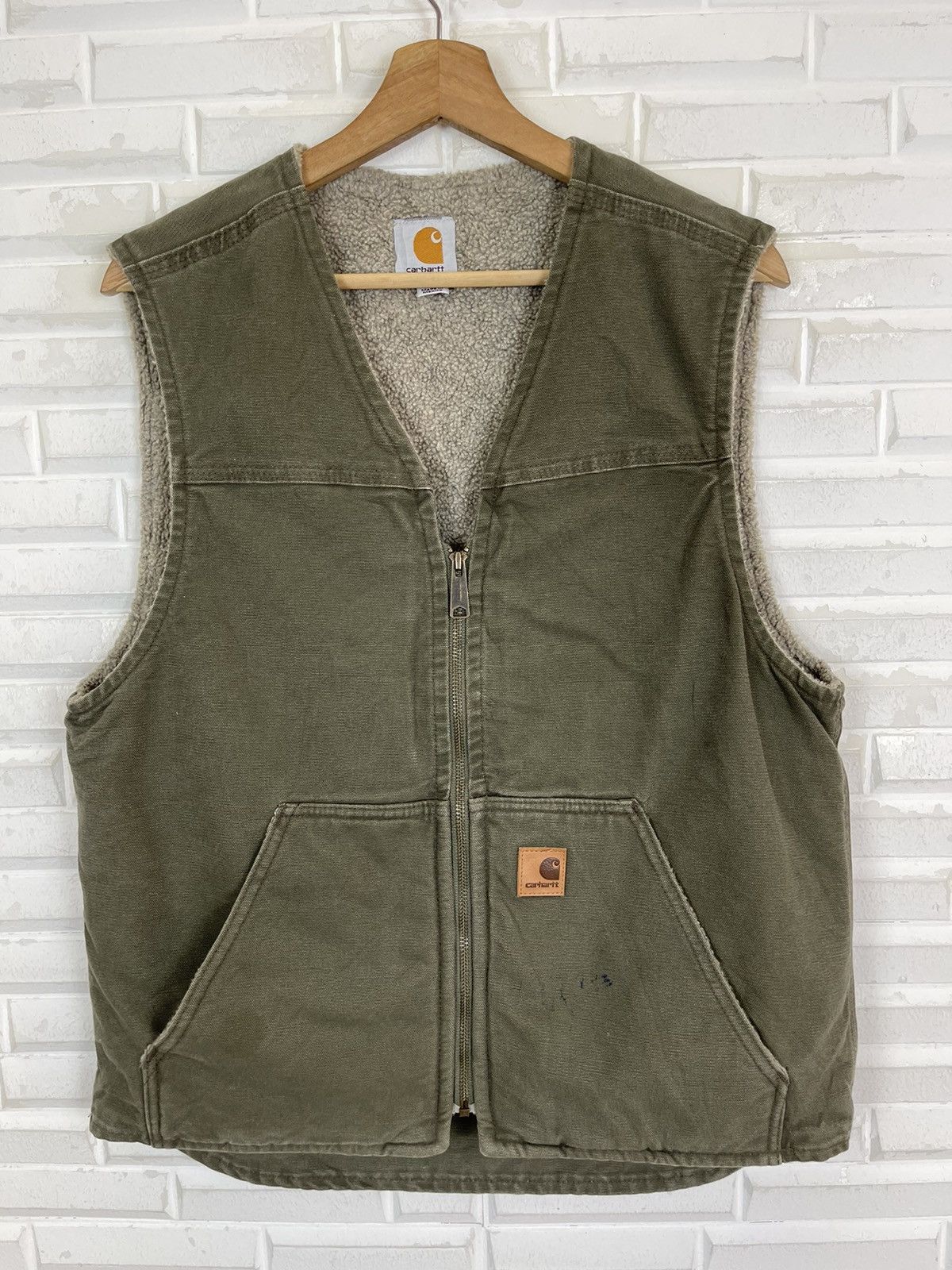 Carhartt × Vintage Gilets CARHARTT Core Vest Workers Size US M / EU 48-50 / 2 - 2 Thumbnail