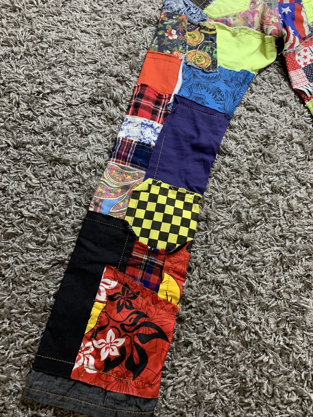 Handmade StreetWear Vintage Handmade Denim Pants Rare Size US 32 / EU 48 - 10 Thumbnail